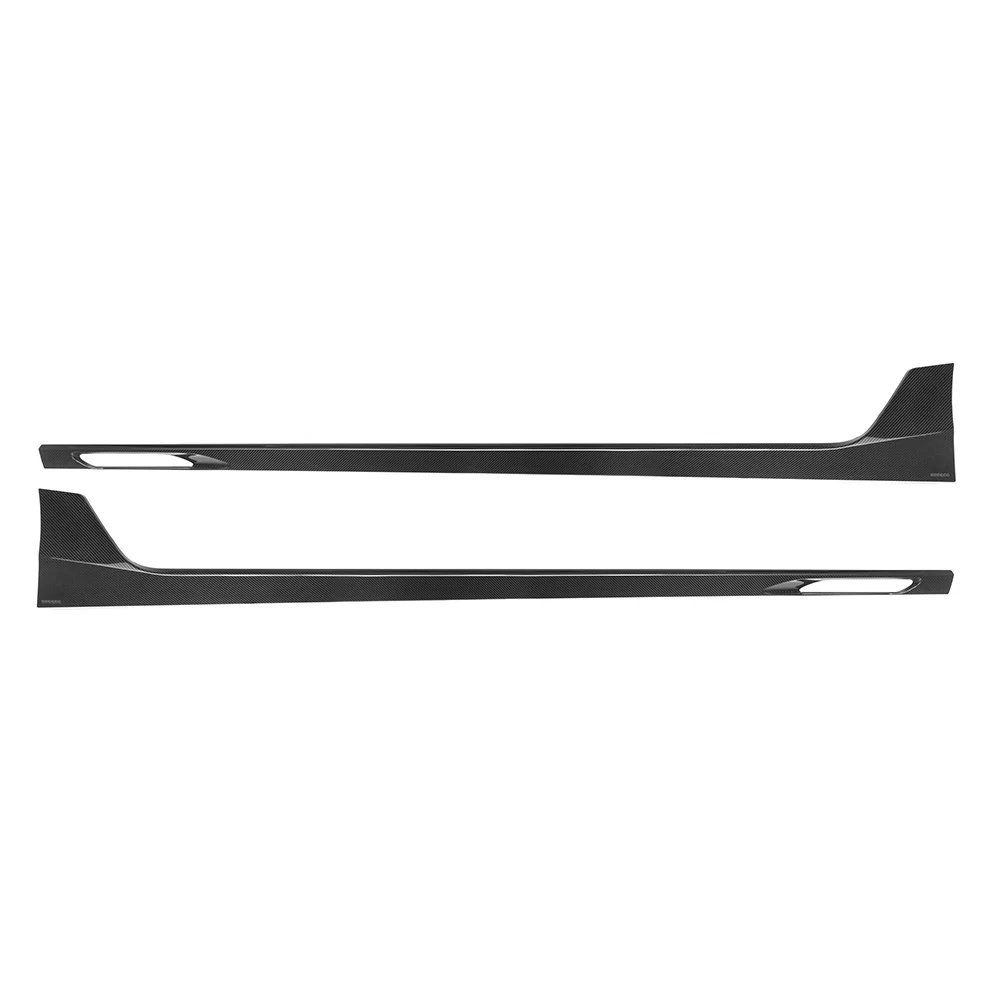 Леза на пороги (Карбон) V2 на BMW M5 G90 / G99 2024-2026 року 5