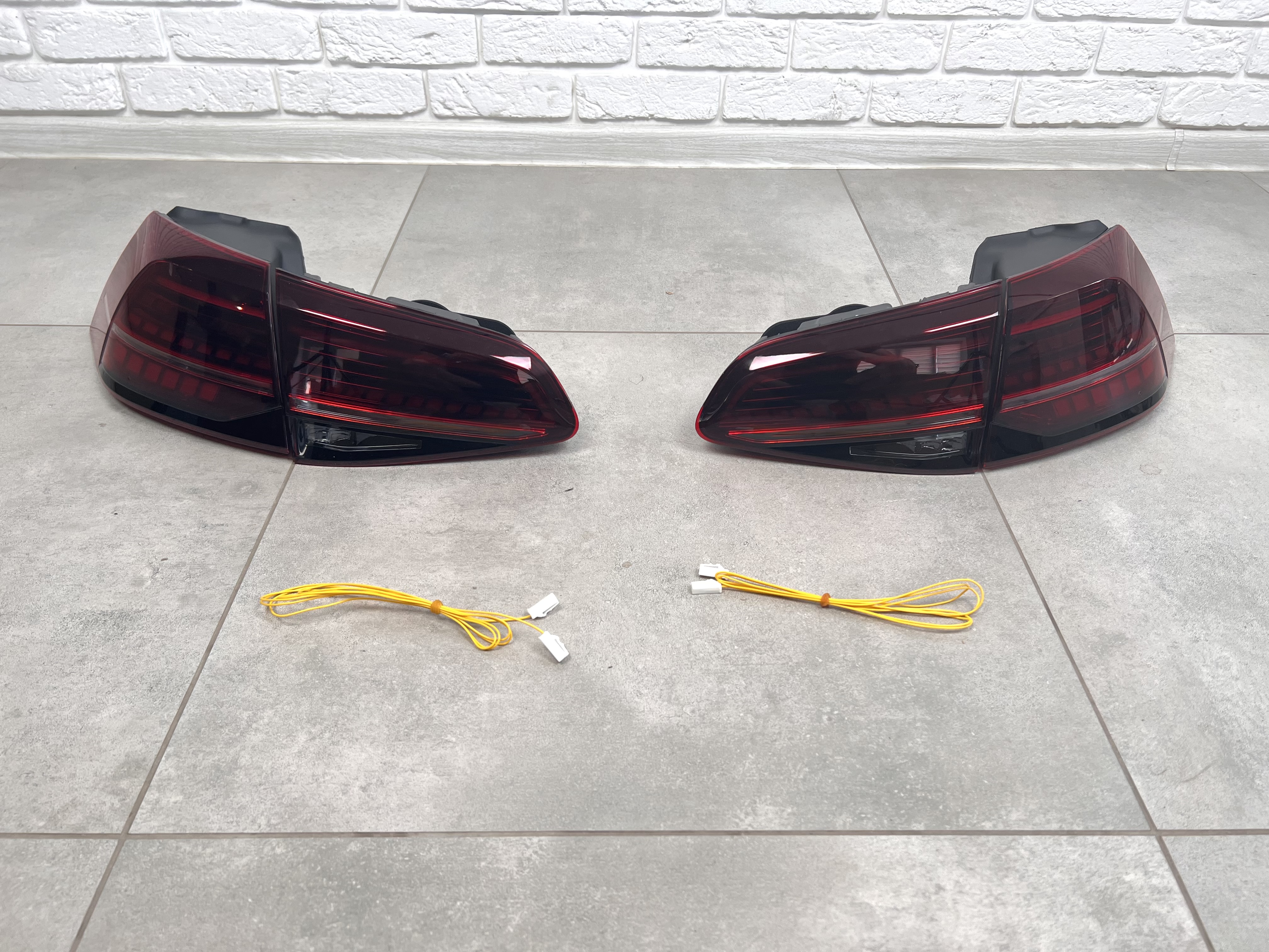 Задні LED ліхтарі стопи Volkswagen Golf 7 хетчбек 2012-2016 5