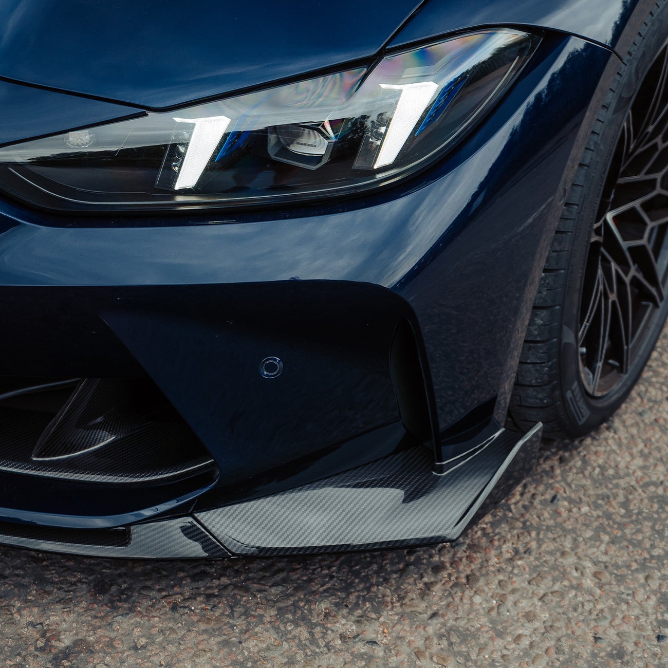 Губа (Карбон) V3 на BMW M3 G80 / G81 2021-2026 року 5