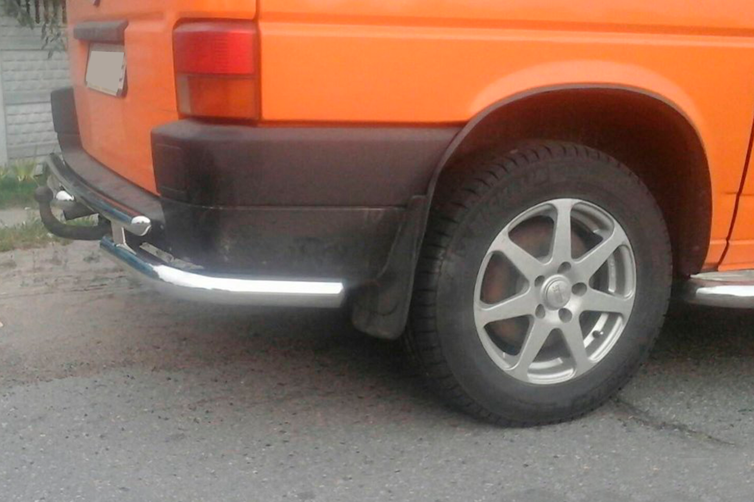 Задня дуга AK003-2 (нерж) 2