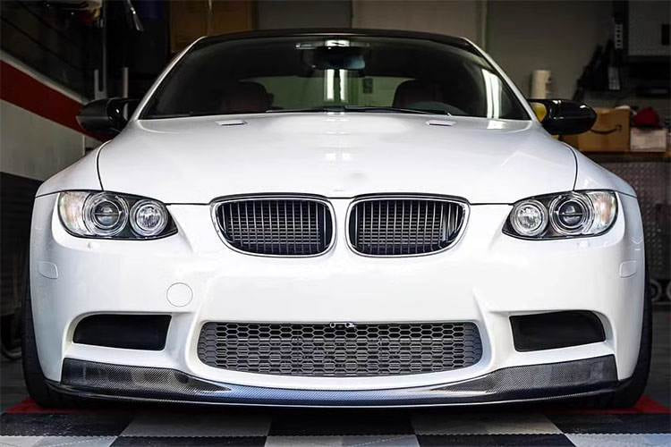 Накладка на передній бампер Lip AK-Style (для M3, Карбон) 4