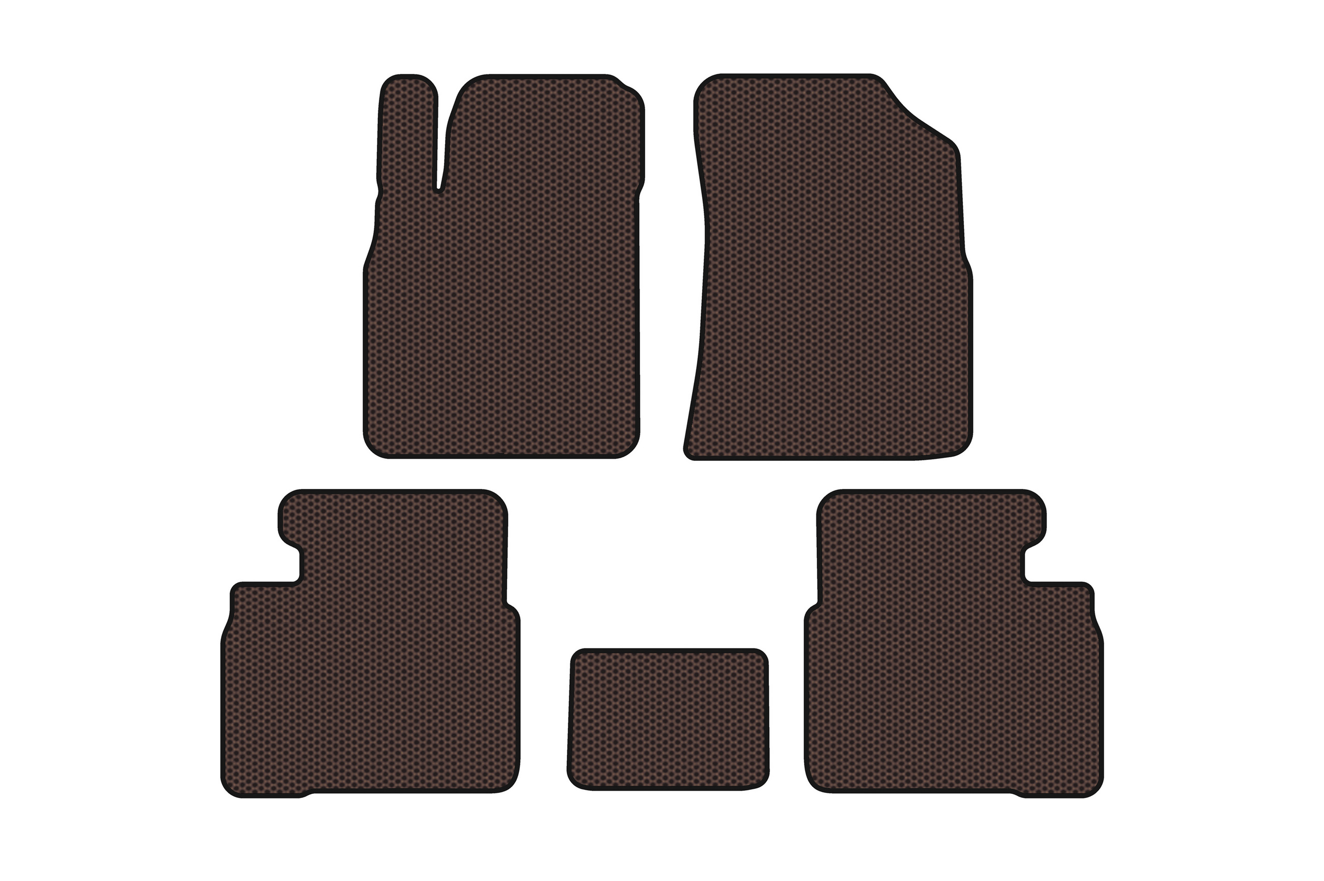Гумові килимки Carsuit (Коричневий)