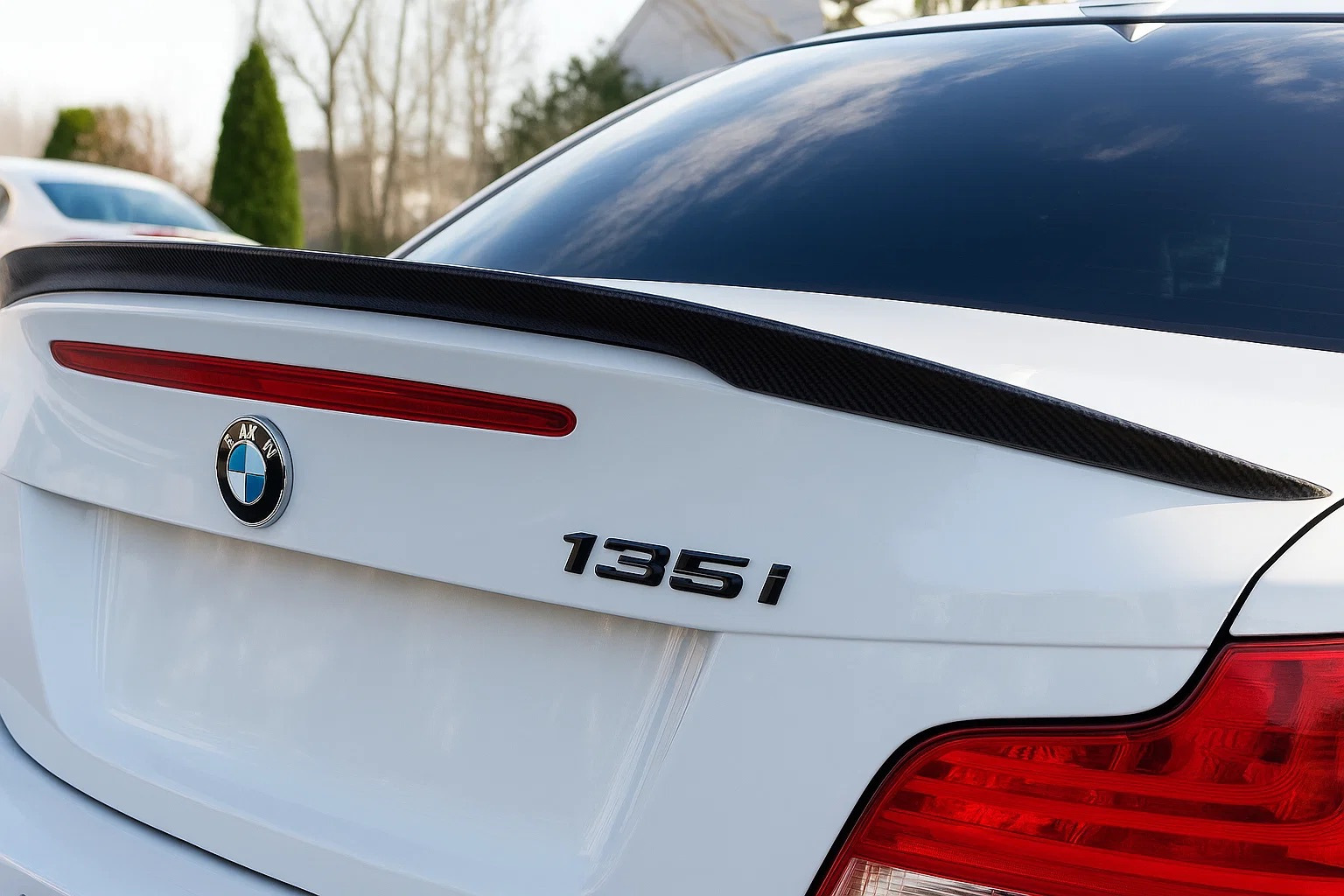 Спойлер LIP (для E82, чорний)