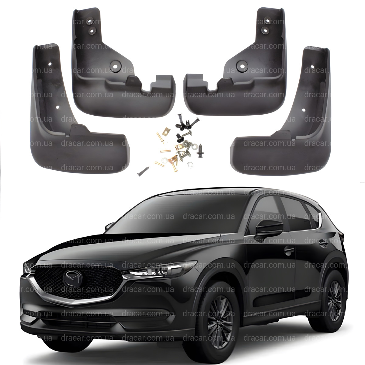 Бризковики Mazda CX-5 2017-2021 комплект 4 шт 4