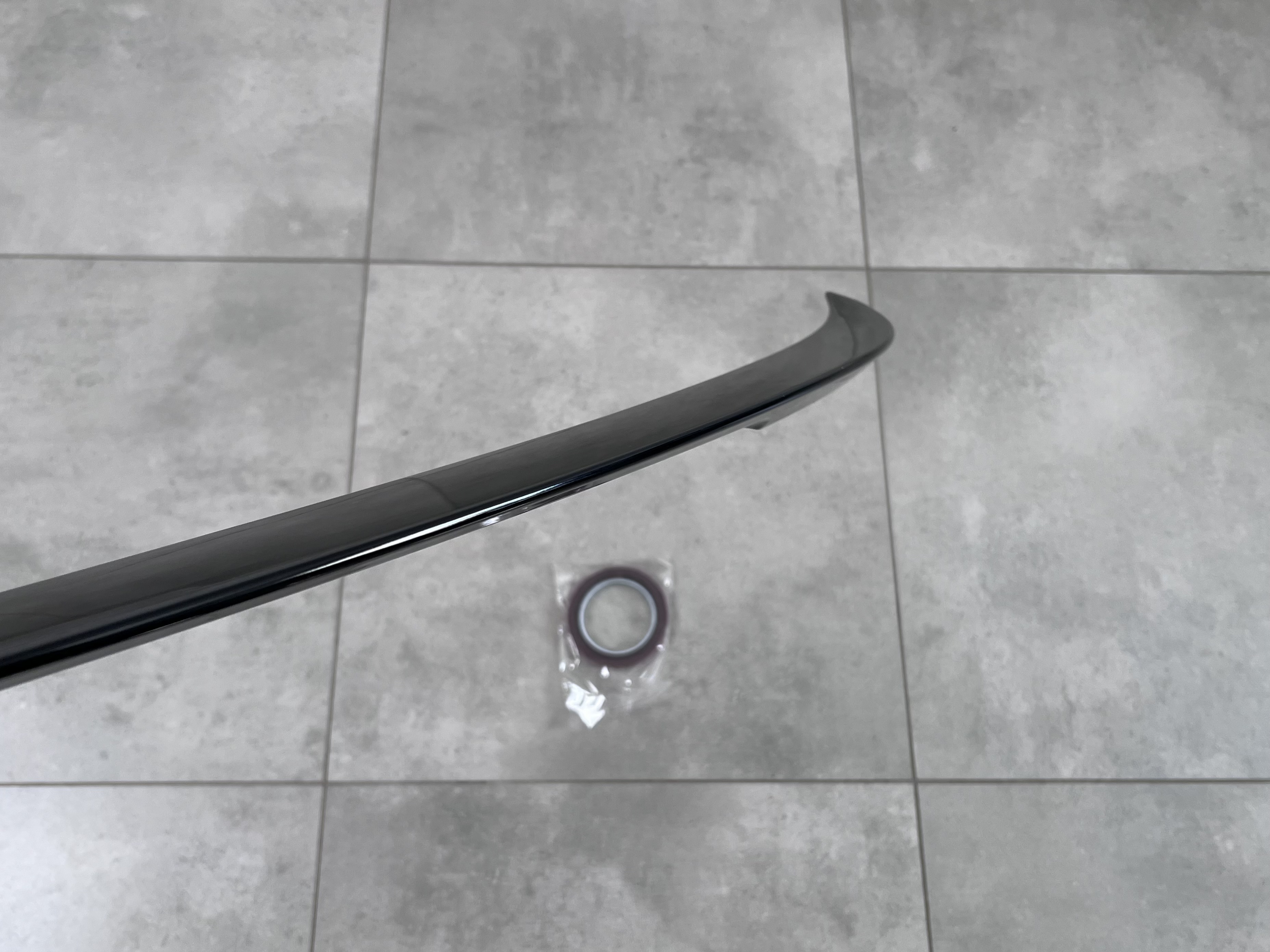 Спойлер ліп M Performance BMW 4 series F36 2013-2020 ABS пластик, чорний глянець 5