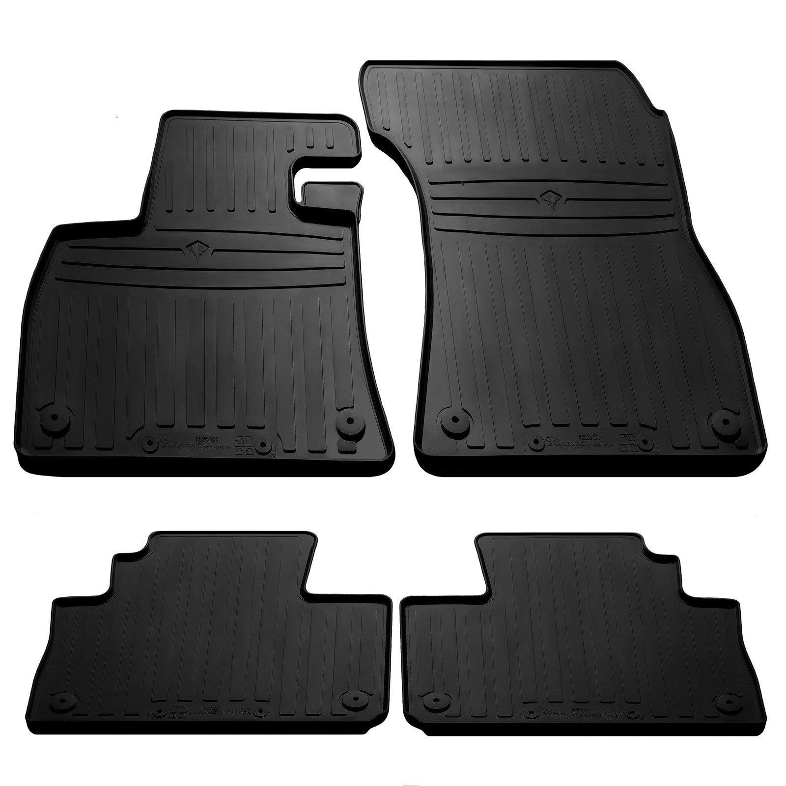Гумові килимки (4 шт, Stingray Premium)