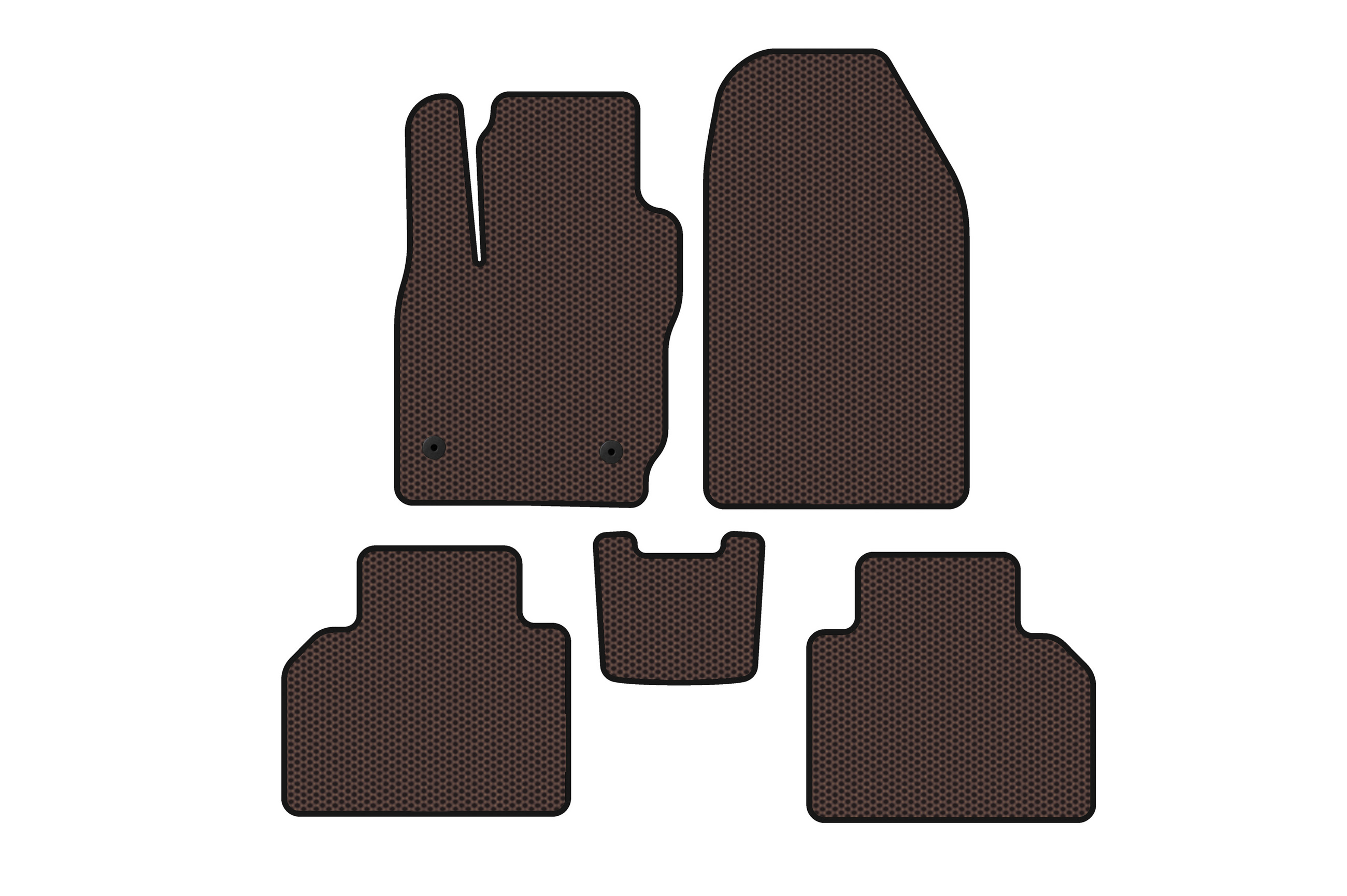 Гумові килимки Carsuit (Коричневий)