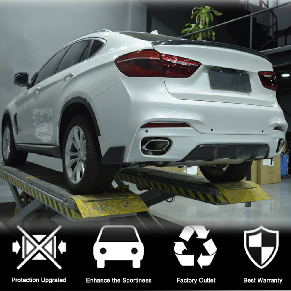 Дифузор заднього бампера V2 (для M-Sport, Карбон) 2