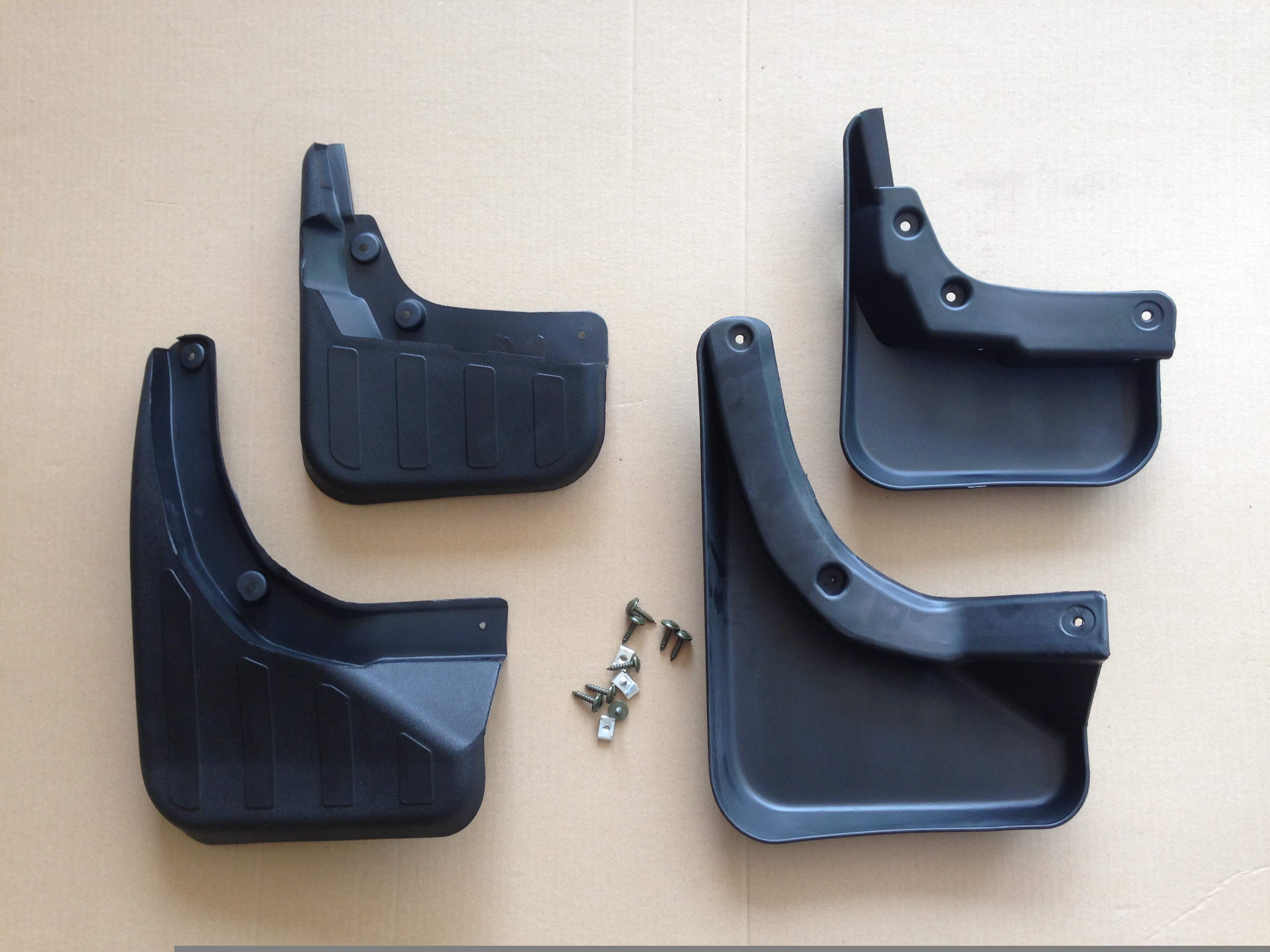 Бризковики Mercedes Benz GLK X204 2008-2015 під поріг комплект 4 шт. 2