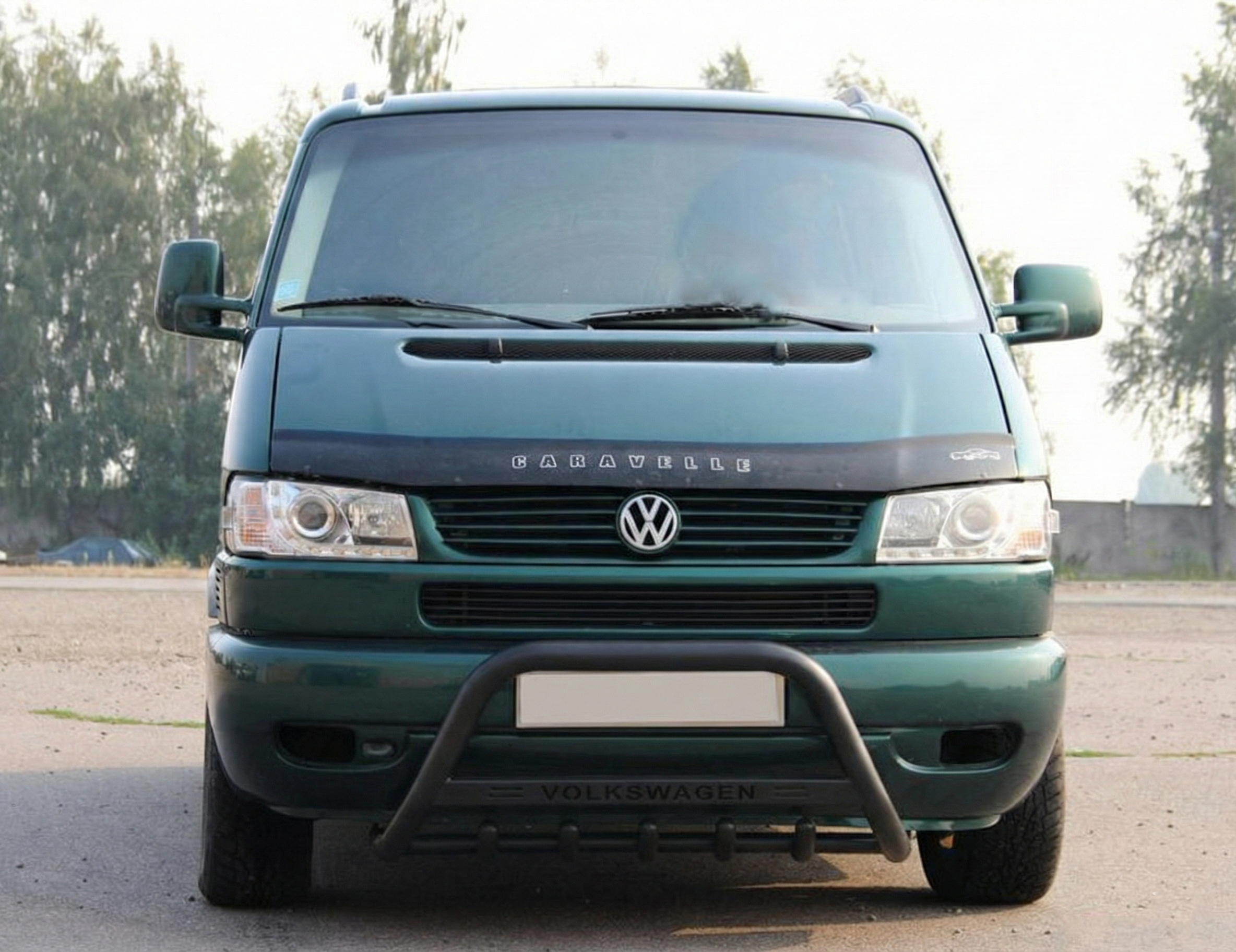 Кенгурятник WT004 Black (нерж) 3