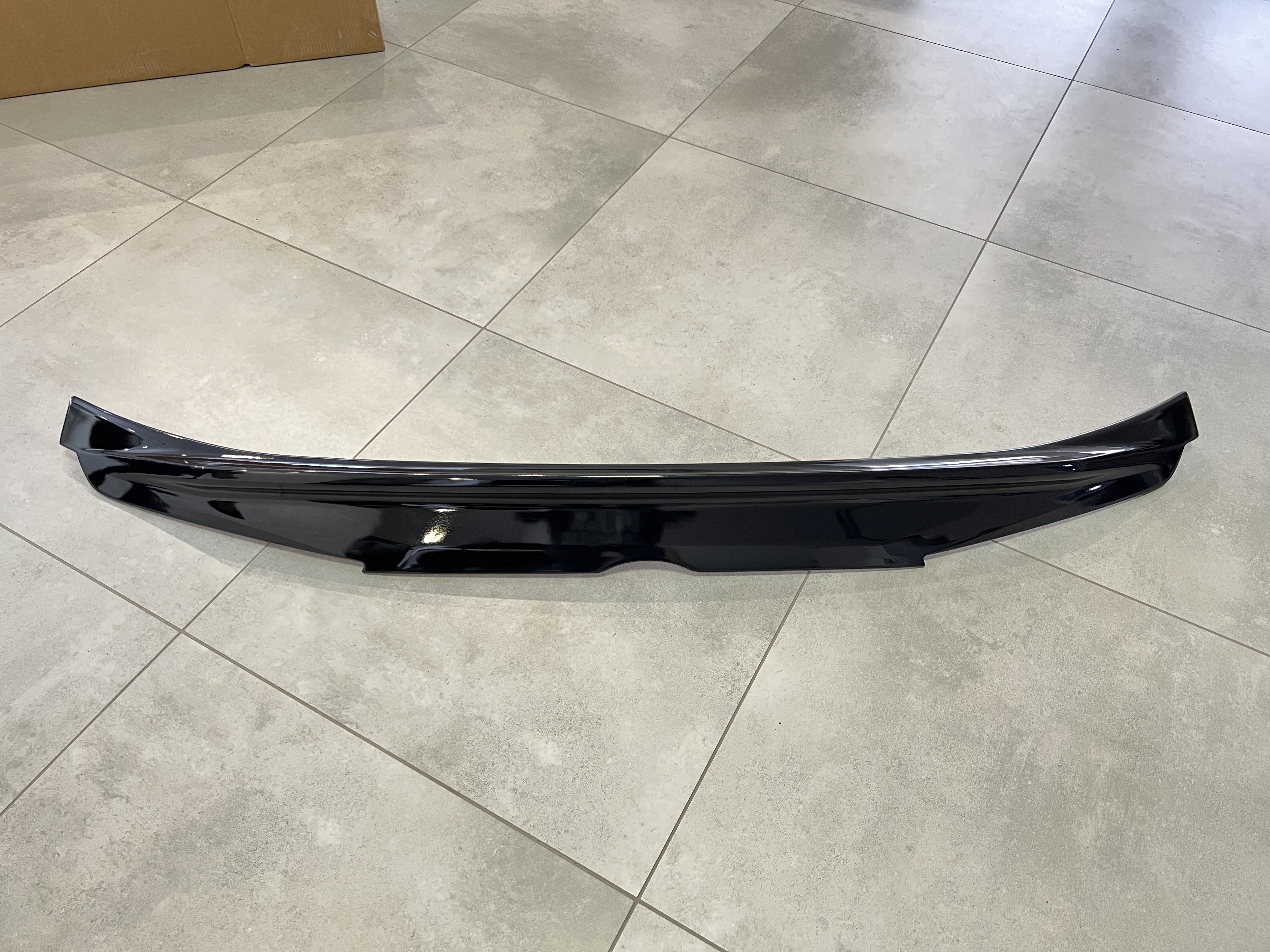 Спойлер WALD Lexus LX 450D / 570 2015-2022 ABS пластик, колір чорний 5