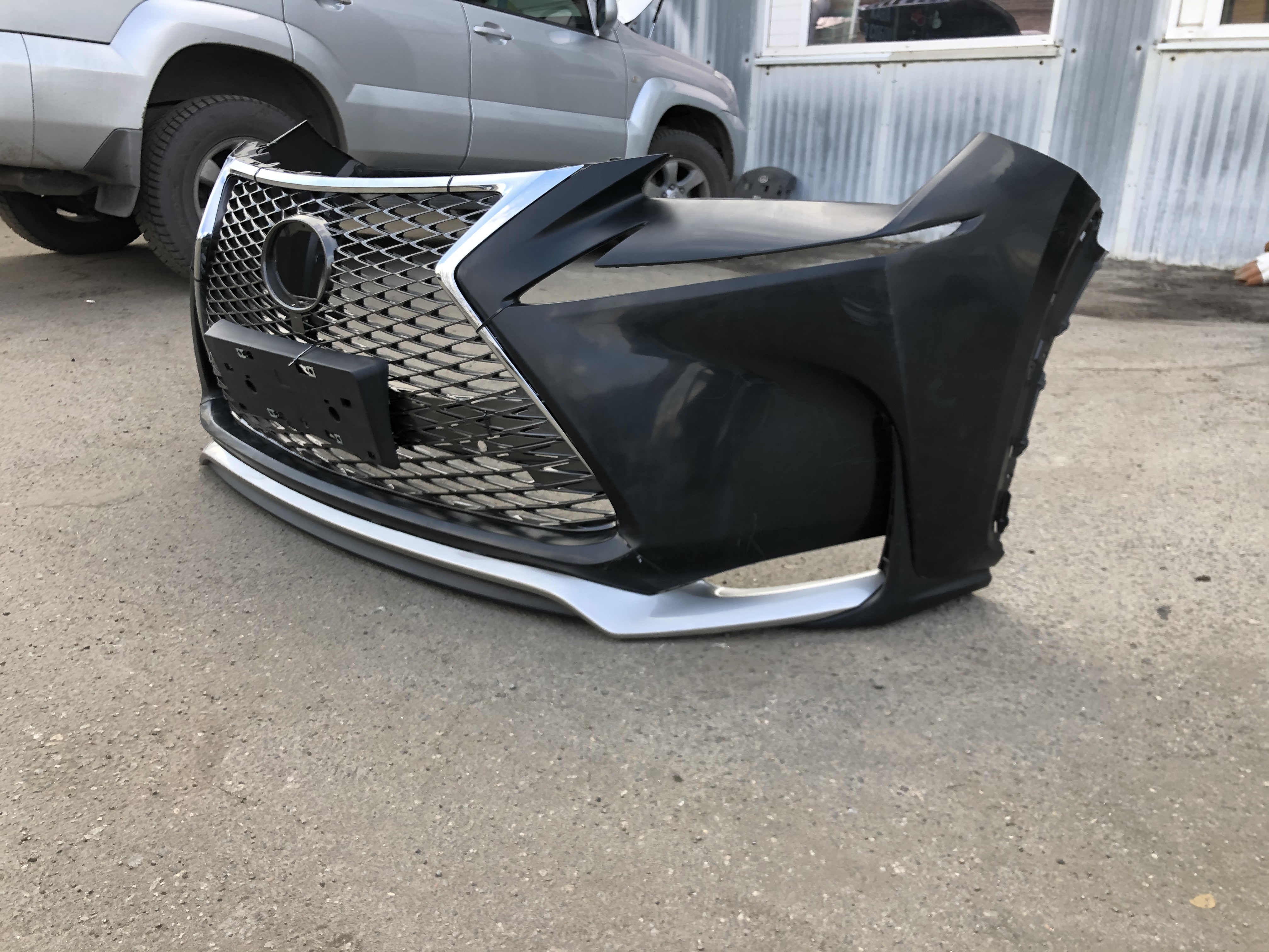 Спідниця губа бампера F-Sport Lexus NX 2014-2017 4