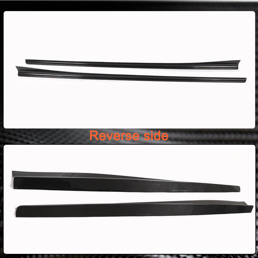 Накладки на пороги (для G14/G15 M-Sport, Карбон) 6