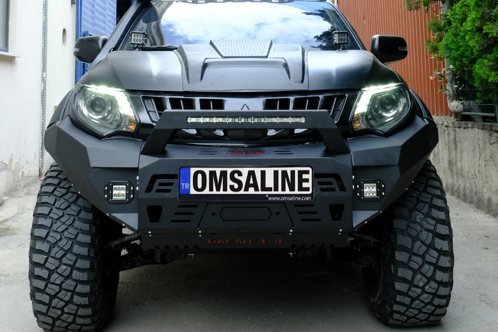 Передній бампер з захистом картеру Dakar (2015-2019)