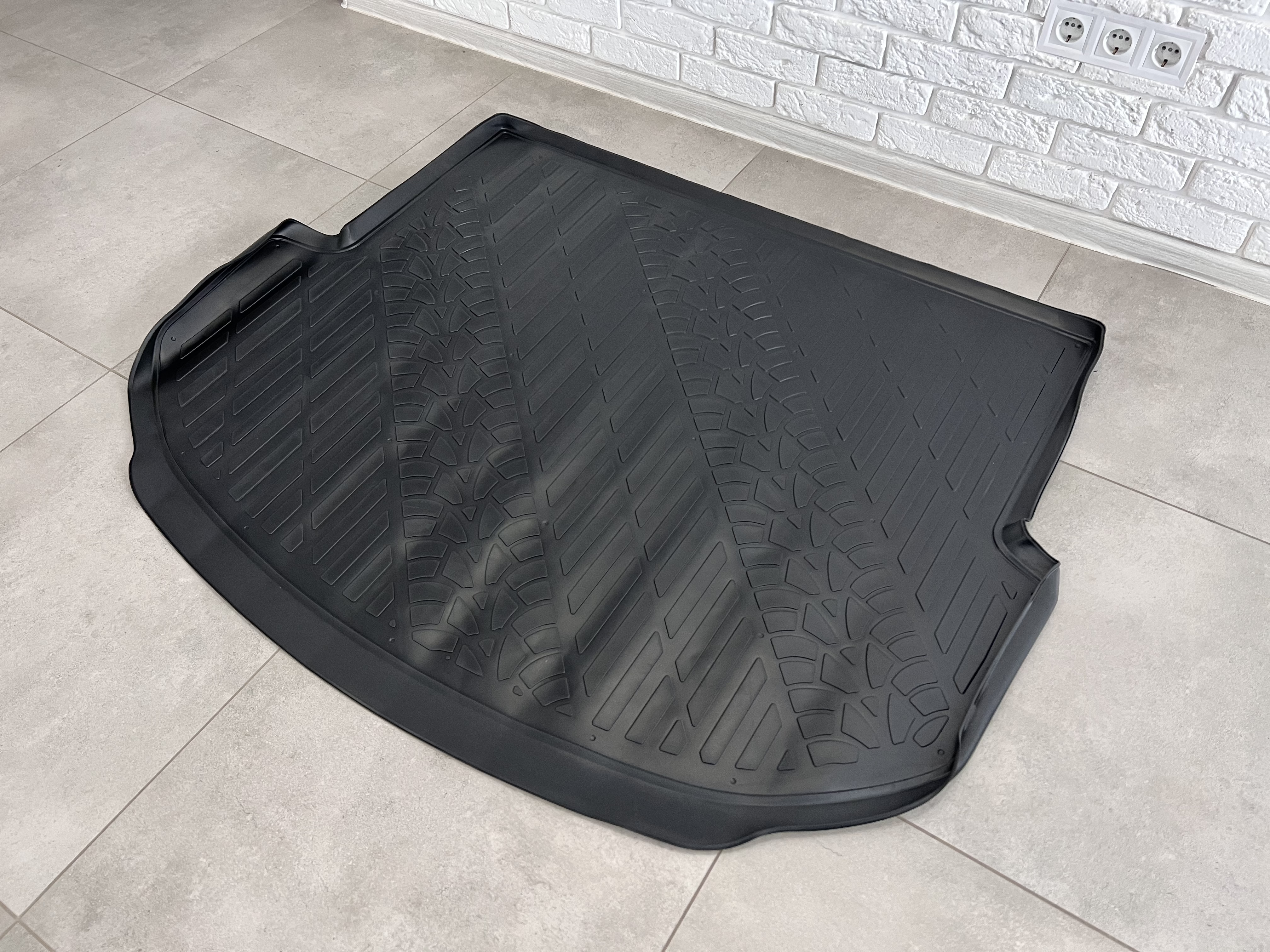 Килимок багажника EUROMAT для Hyundai Santa Fe 2013 + 3