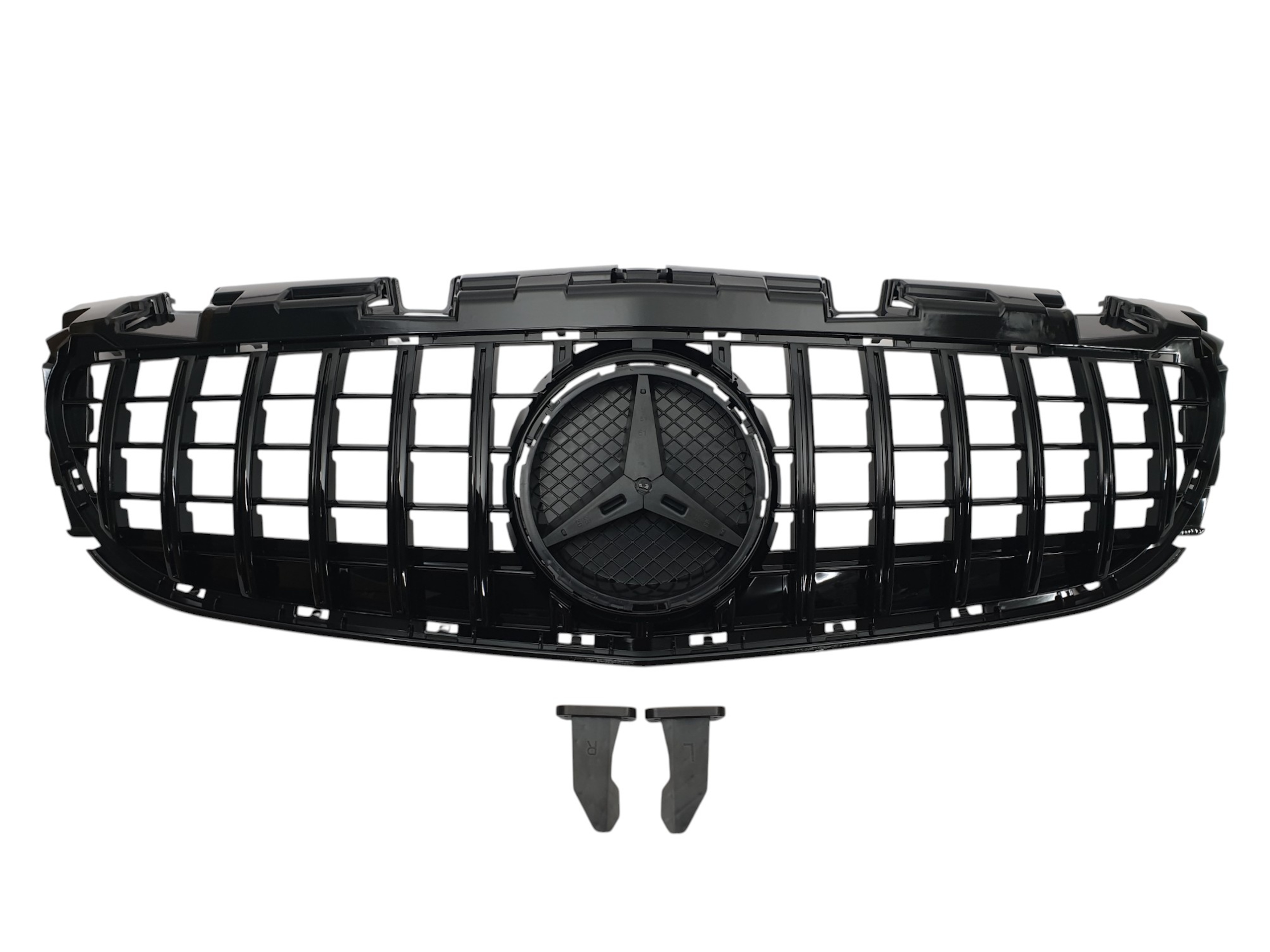 Решітка радіатора (GT Full Black) на Mercedes-Benz SLC-Class R172 2016-2020 року