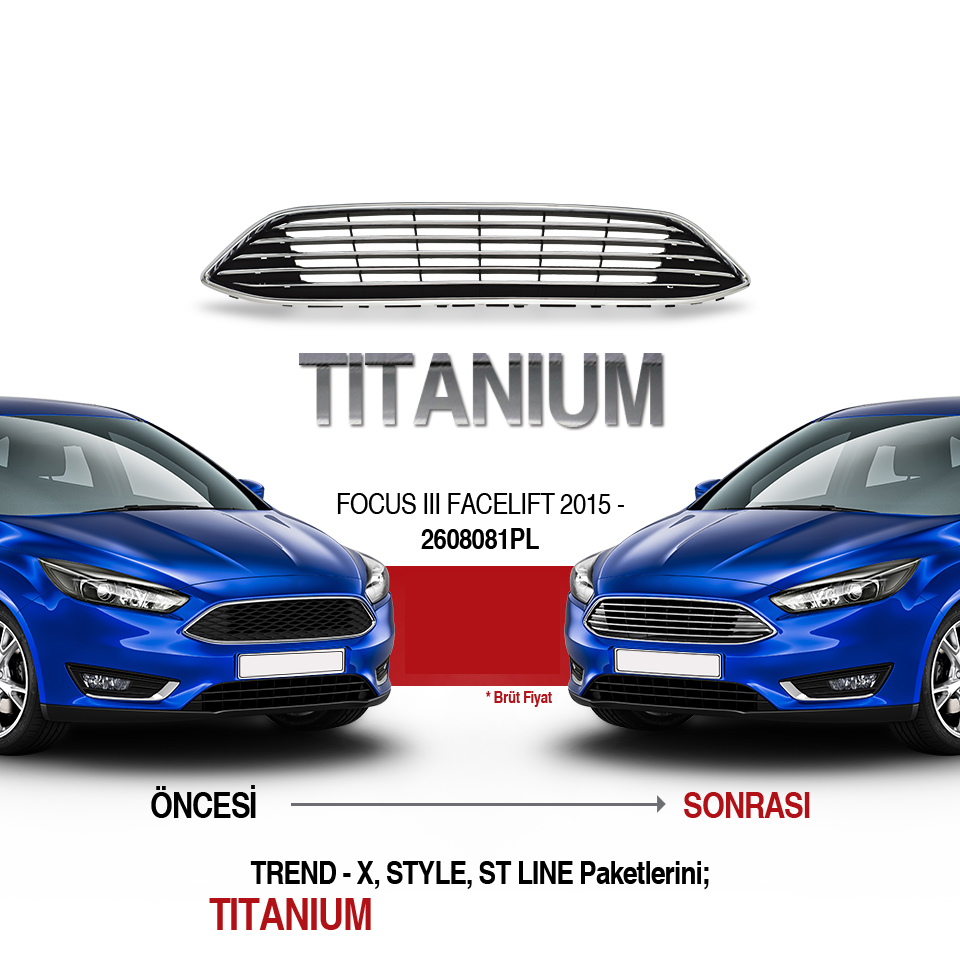 Передня решітка (Titanium) 3
