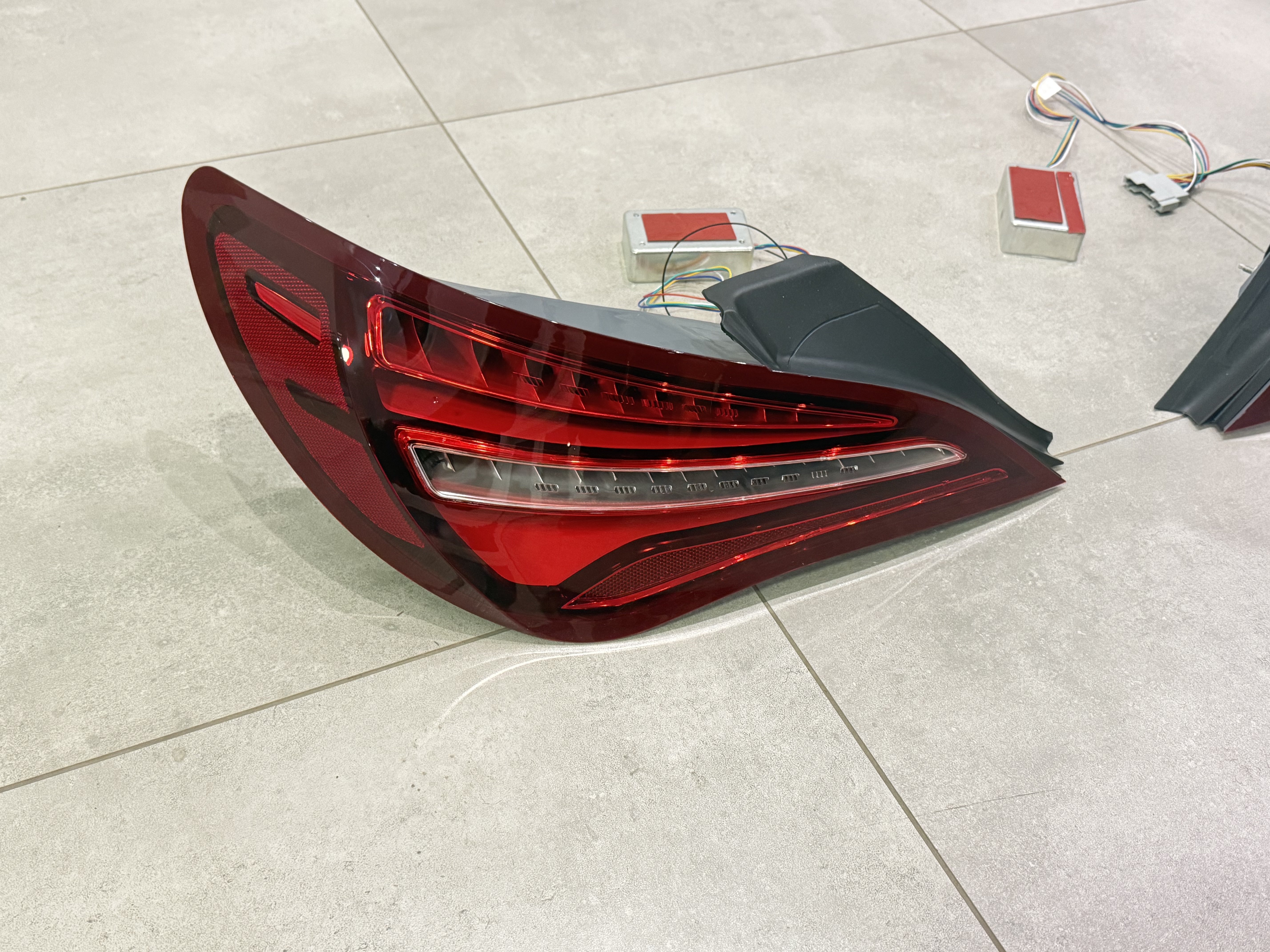 Задні LED ліхтарі Mercedes CLA-Class C117 2013-2018 2