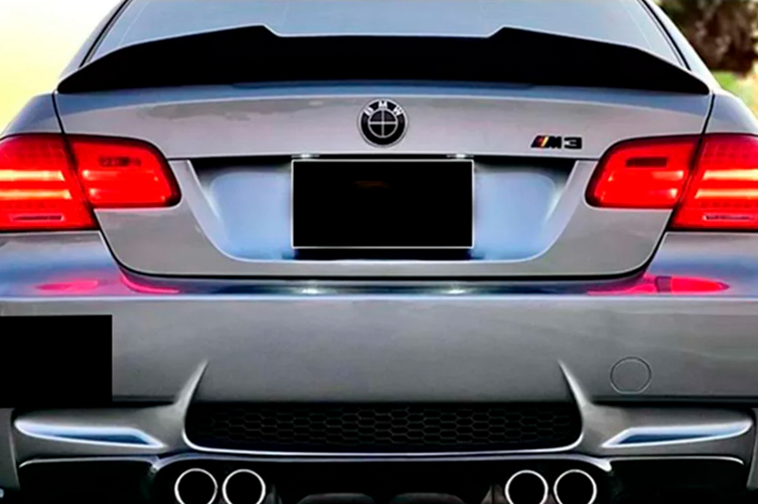 Спойлер PSM-Style (для E92, чорний глянець)