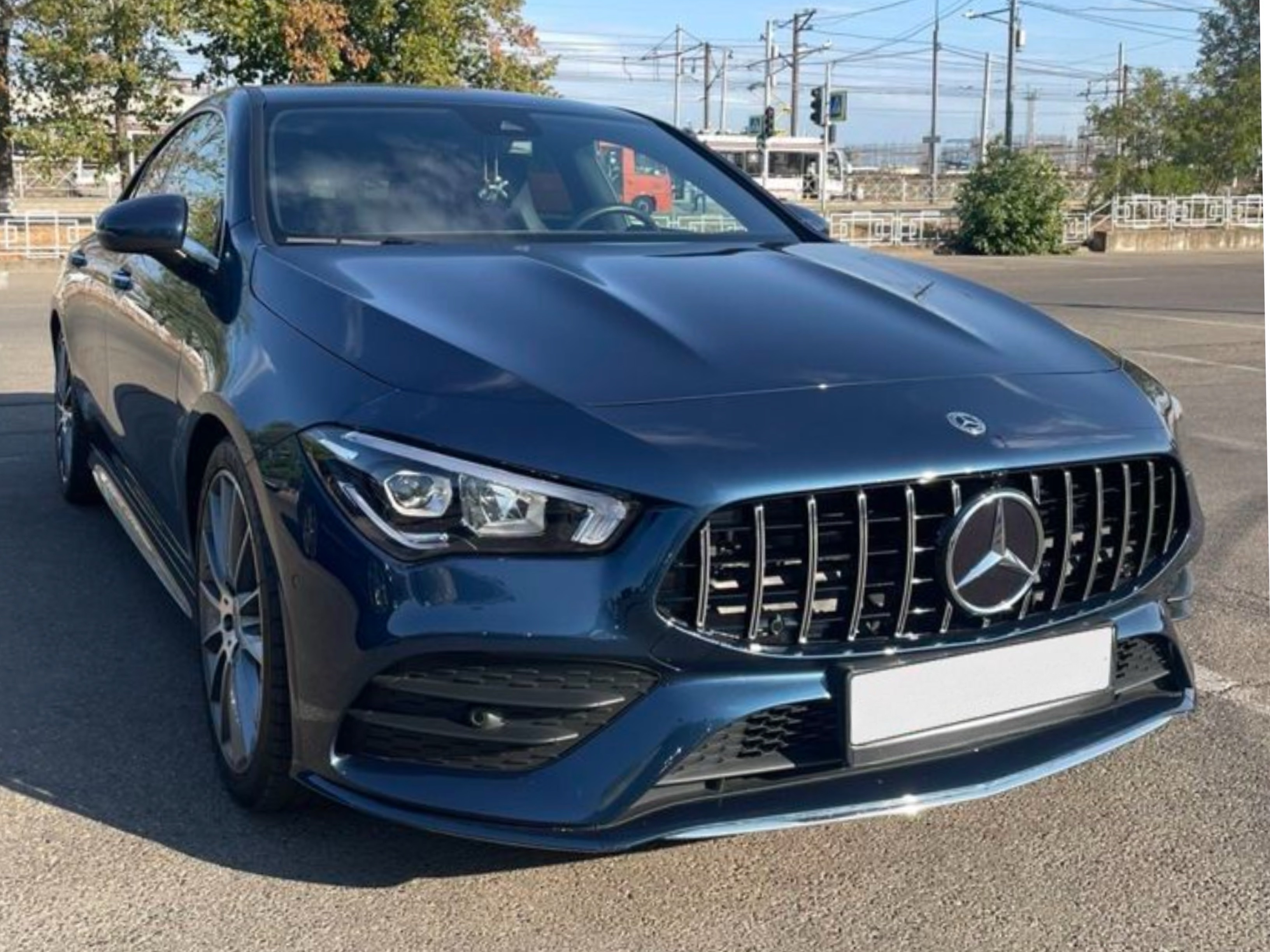 Решітка радіатора GT CHROME Mercedes CLA-Class C118 2019- 6