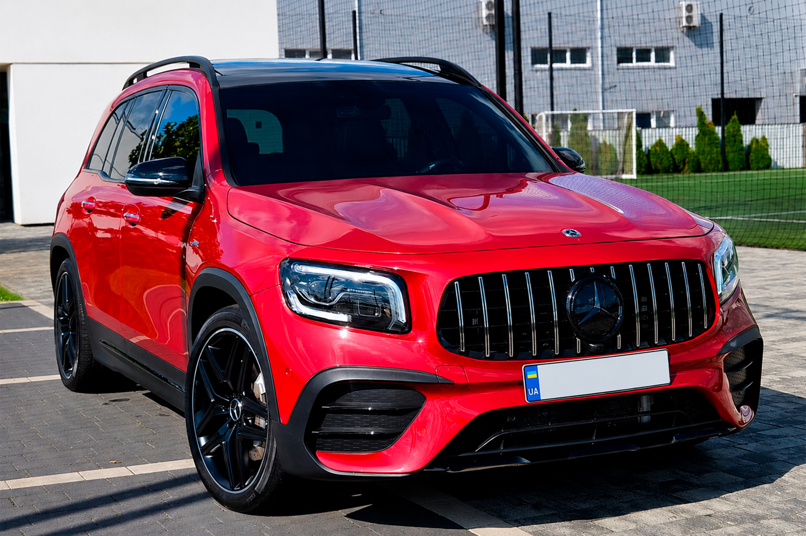Передня решітка Panamericana GT (для AMG-Line 2019-2023) З місцем під камеру