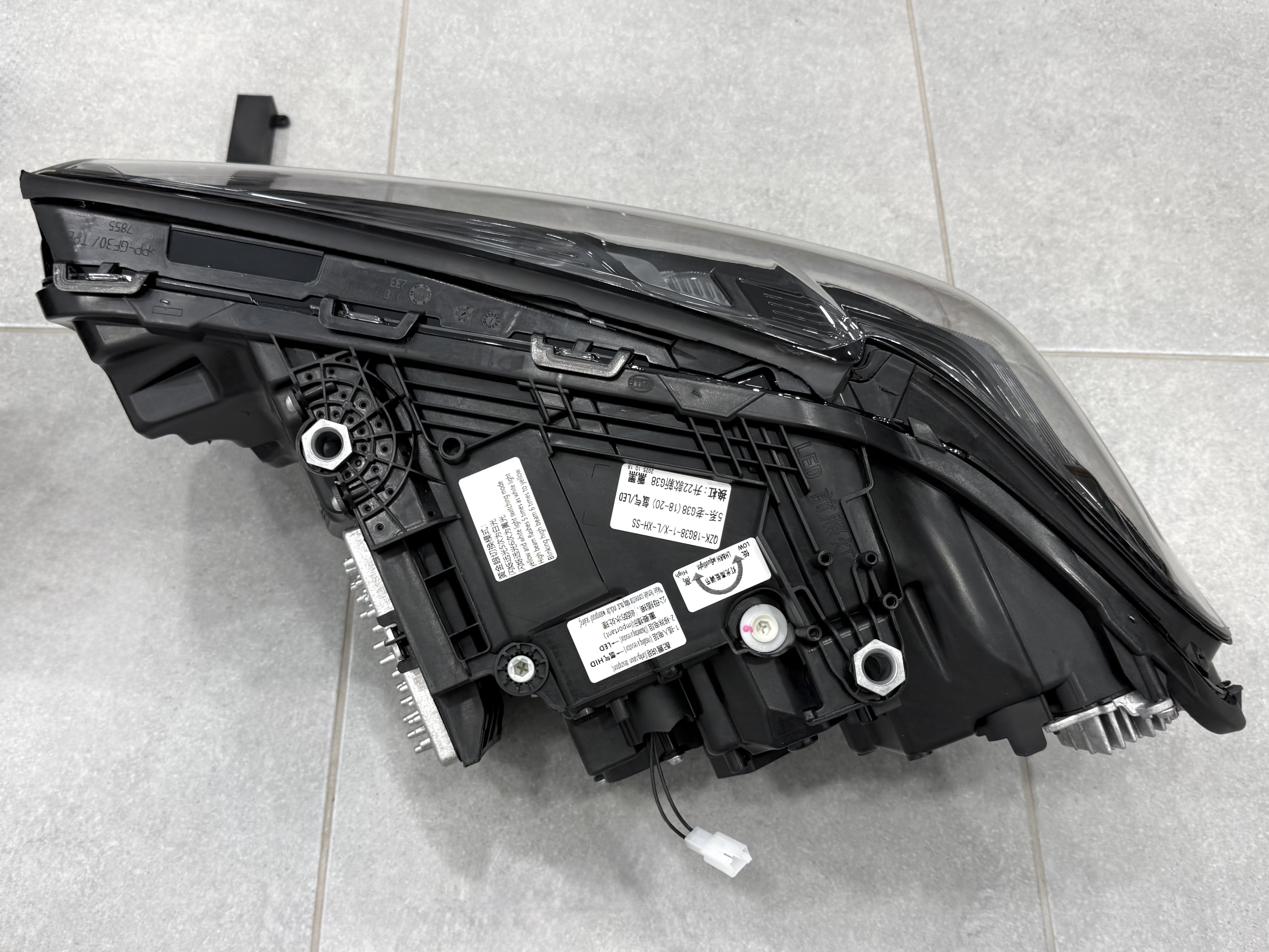 Фари Shadow Line LED LCI 2020+ для BMW G30/G31 2016-2020 2шт. із заміною бампера на 20+, 2 РЕЖИМИ ДХО БІЛІ / ЖОВТІ 5