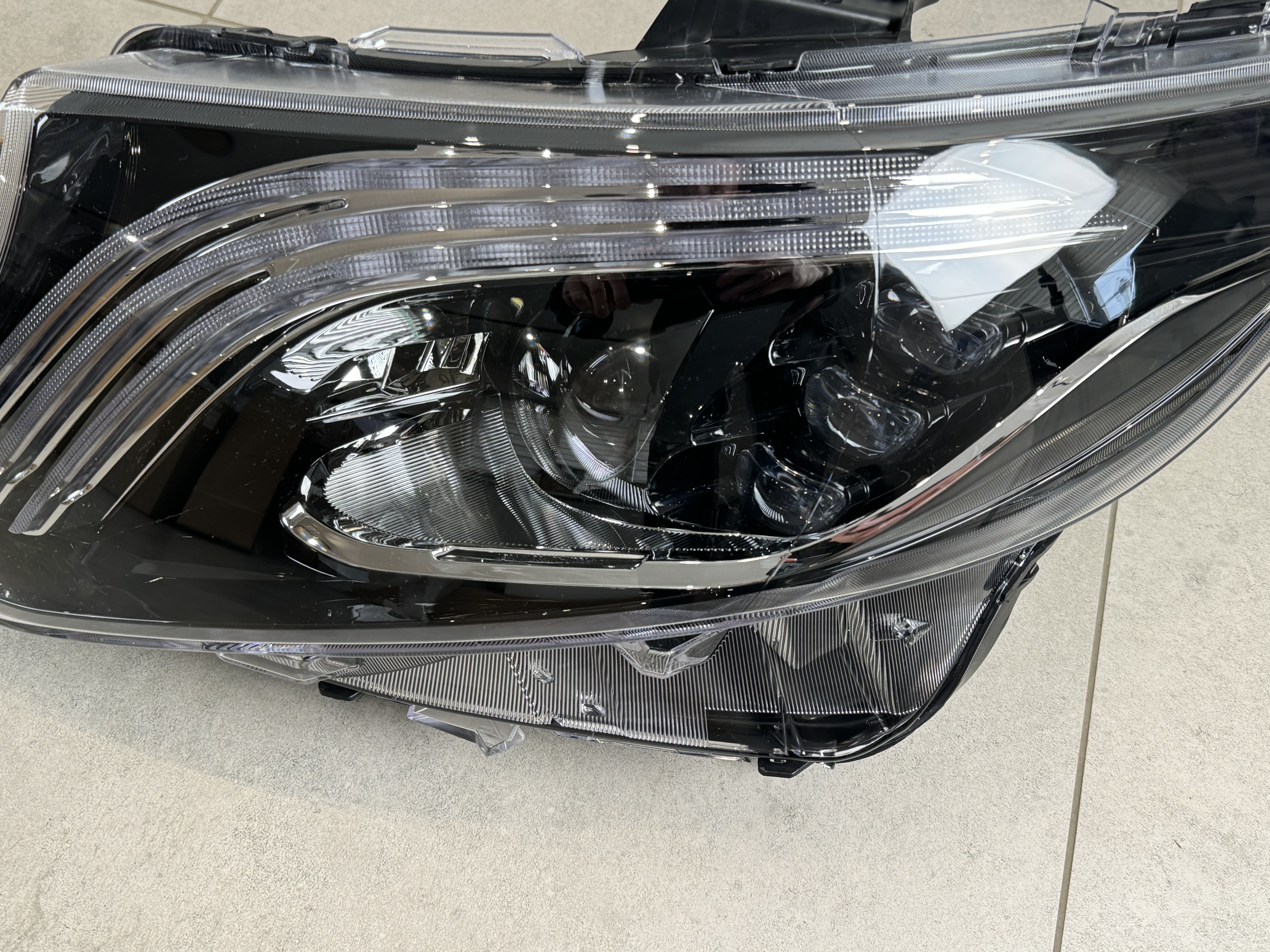 Full led фари стиль Maybach Mercedes Benz W447 Vito / V-class / Metris (ліва + права) комплектні з блоками 5