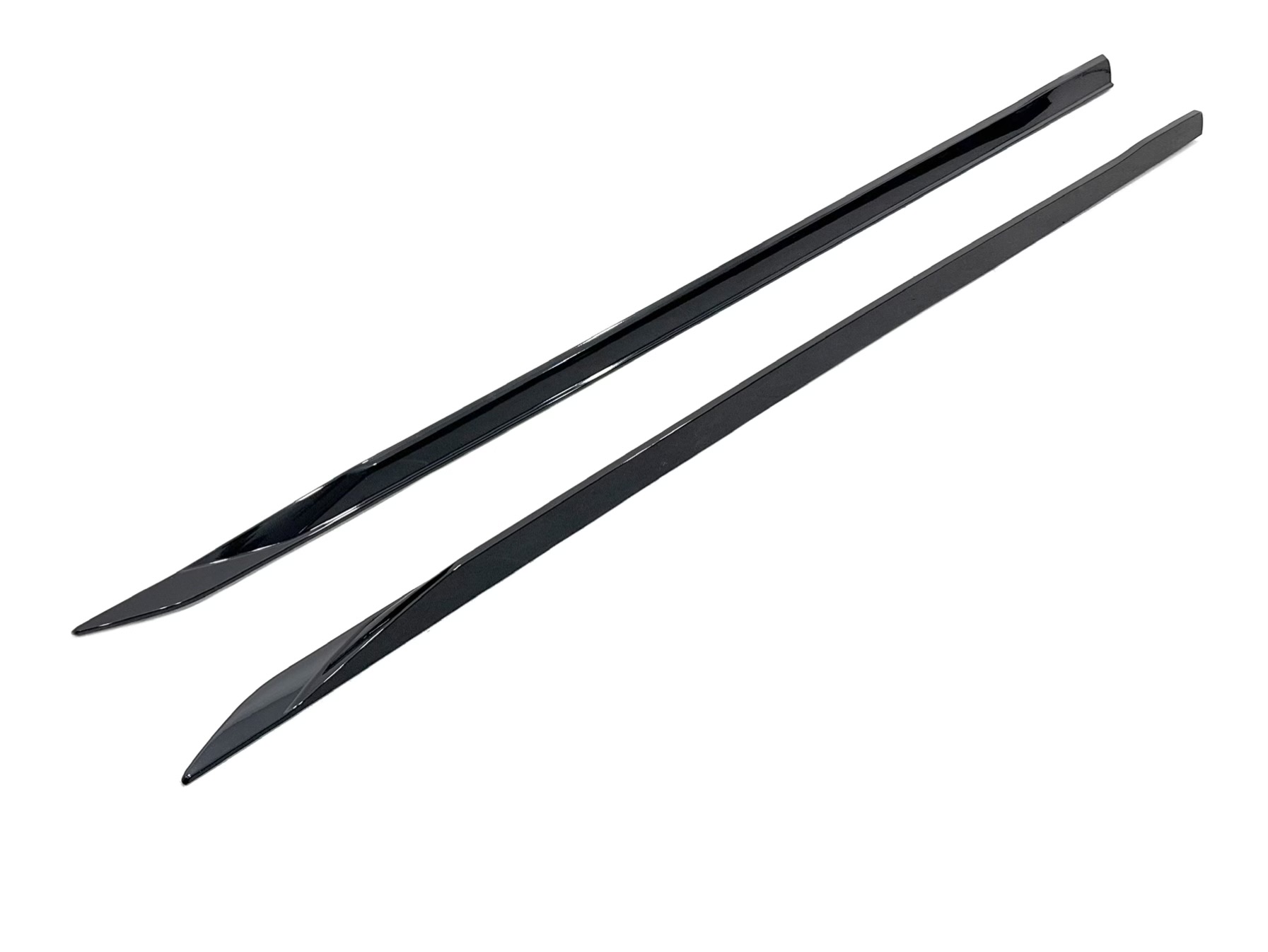 Леза під пороги M-Performance BMW 5 series G60 G61 2024- 2шт. чорний глянець 2