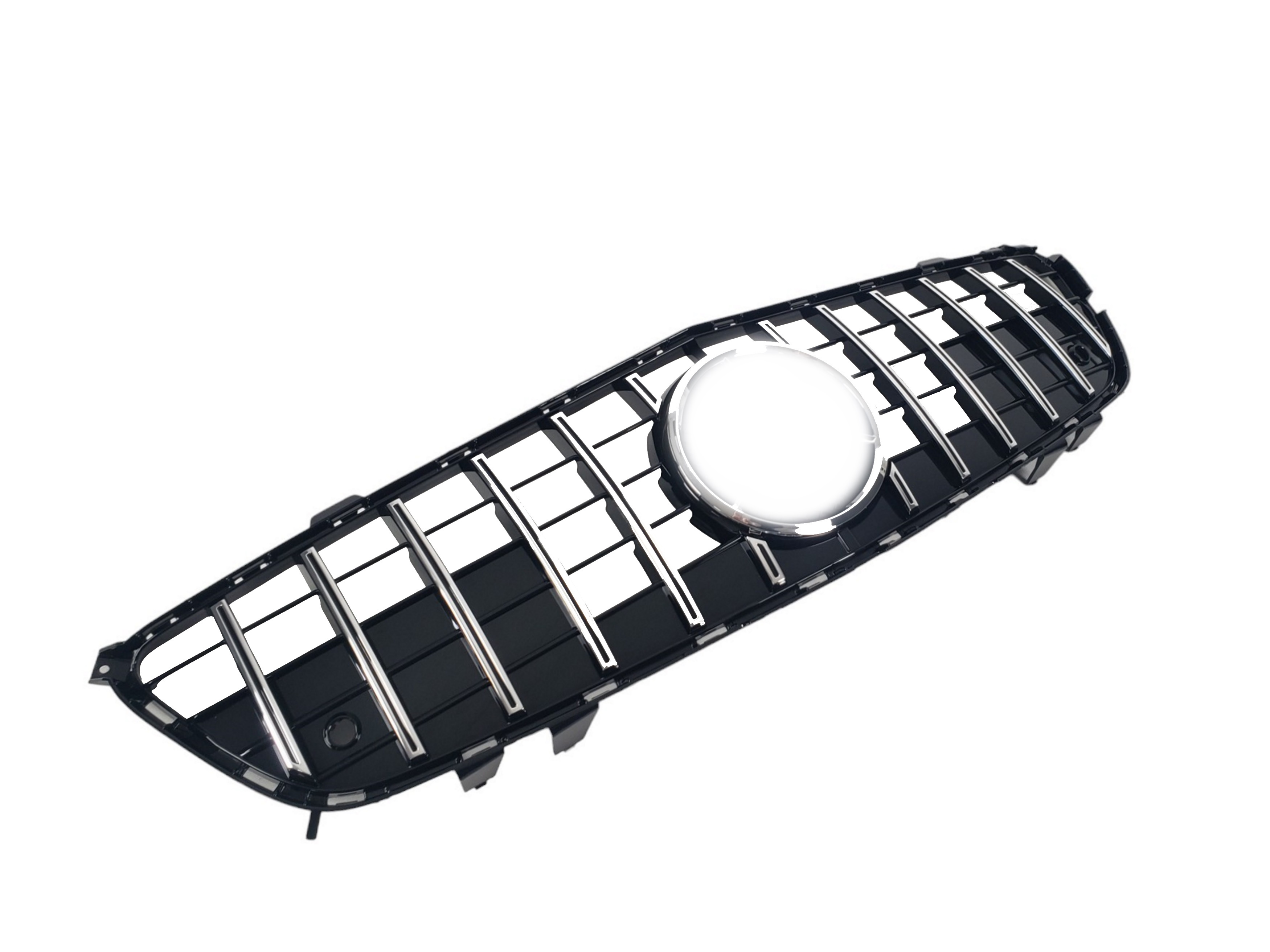Решітка радіатора Chrome Black GT на Mercedes-Benz SL-Class R231 2012-2016 року 2