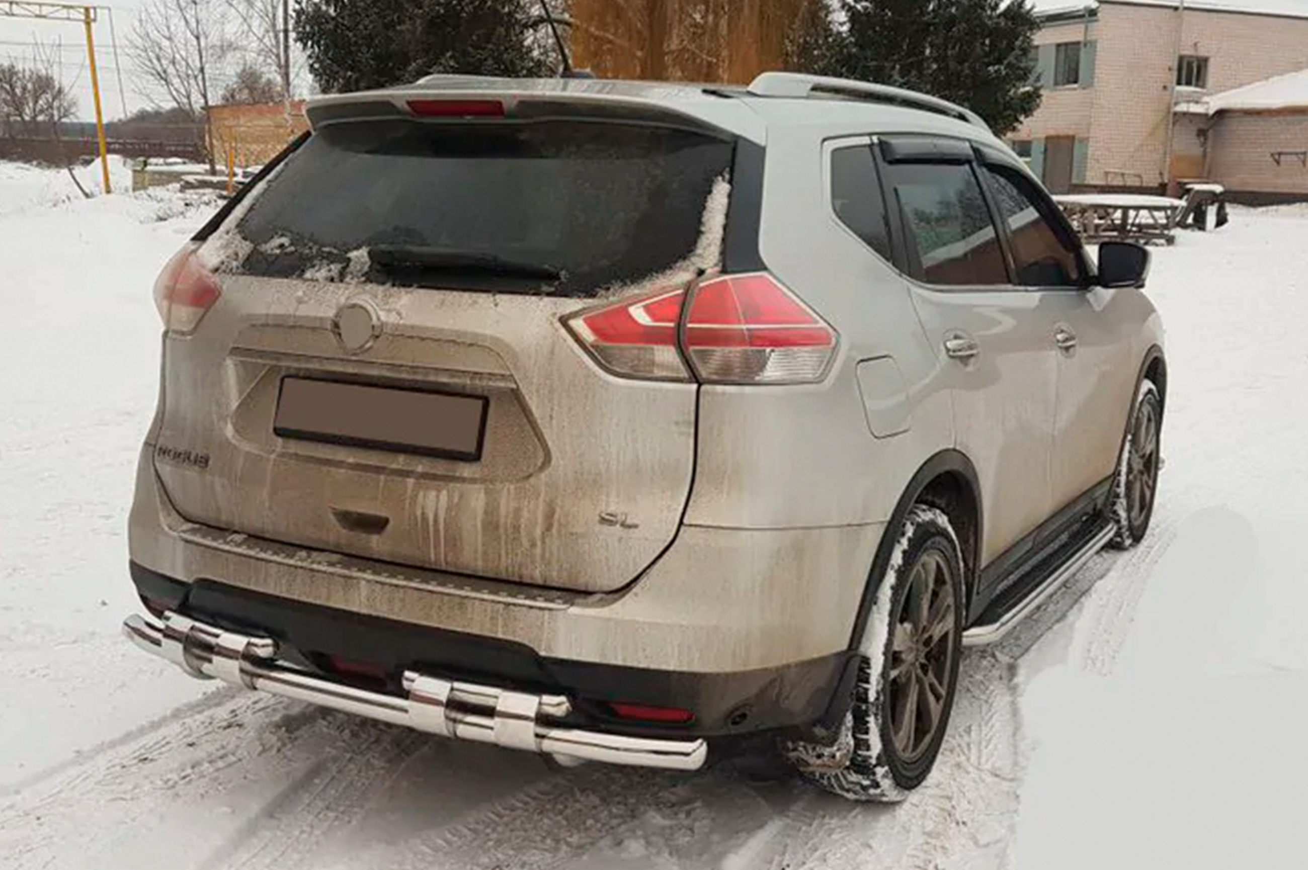 Задній захист NSXT.13.6.B1-08 (2 шт., нерж) 2