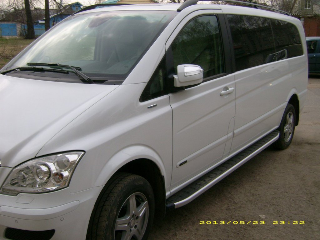 Бокові пороги Tayga V2 (2 шт., алюм.) Коротка (short) і Середня (long) 3