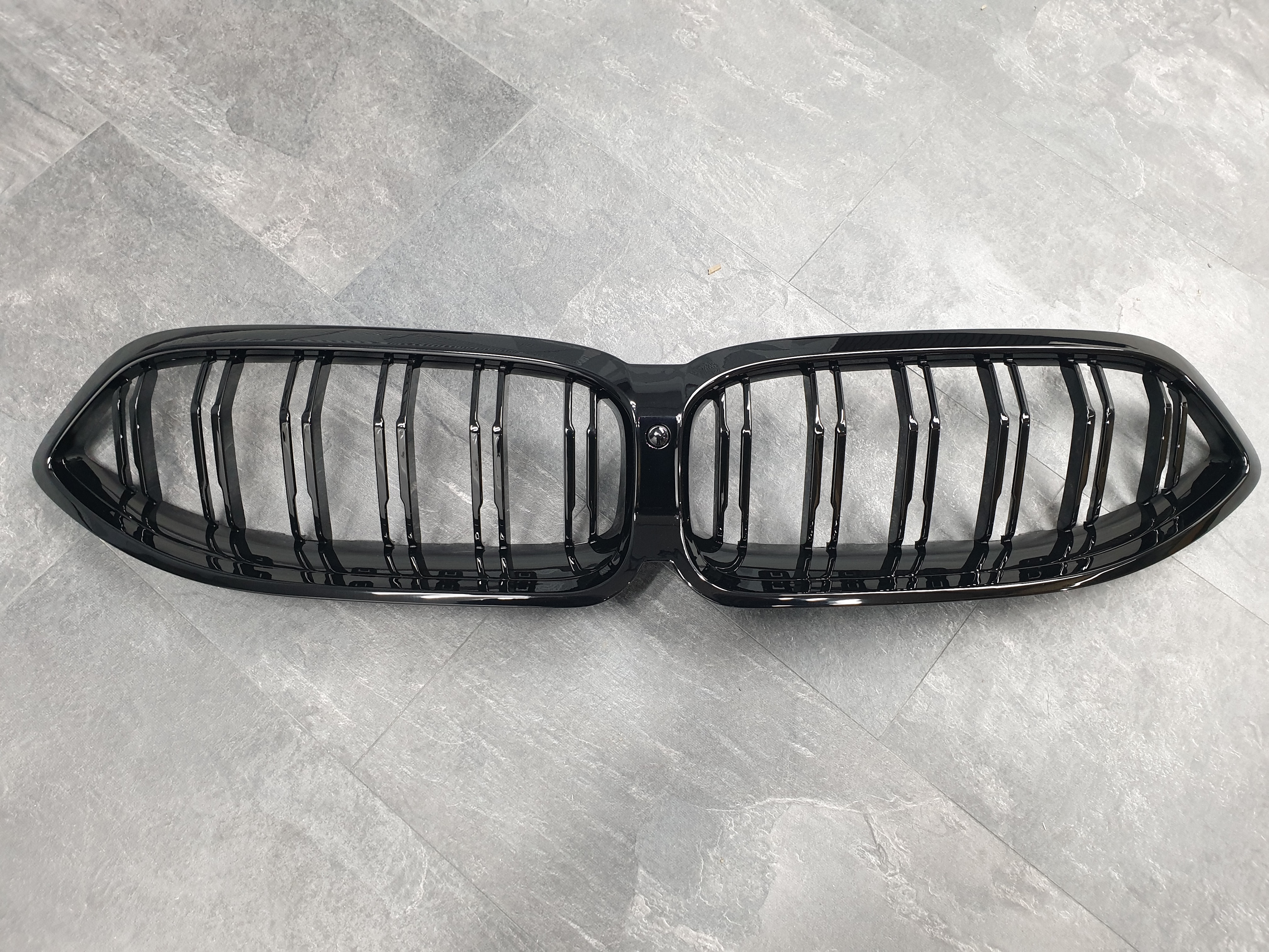 Ніздрі Чорний глянець (Подвійні M-Look) V2 на BMW 8 Series G14 / G15 / G16 2018-2023 року 4