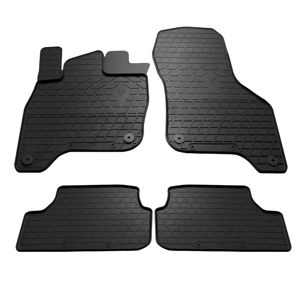 Гумові килимки для E-Golf (4 шт, Stingray Premium) 4