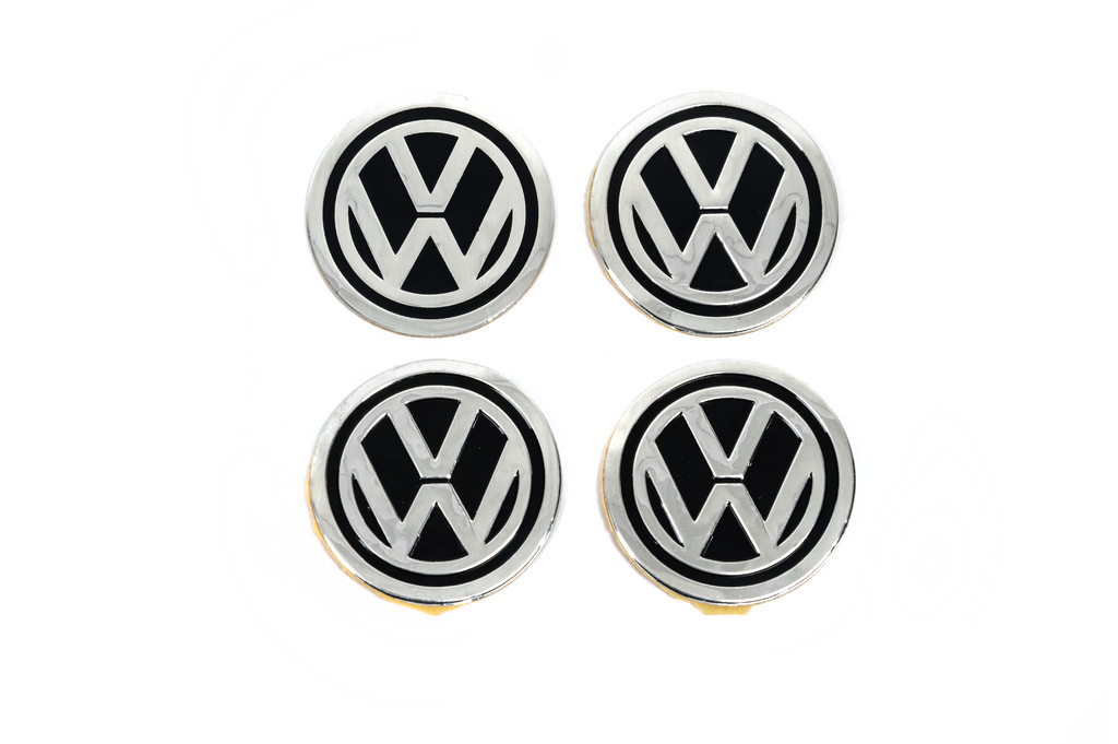 Наклейки на ковпачки 60мм vw-60-n-bl (4шт) 2