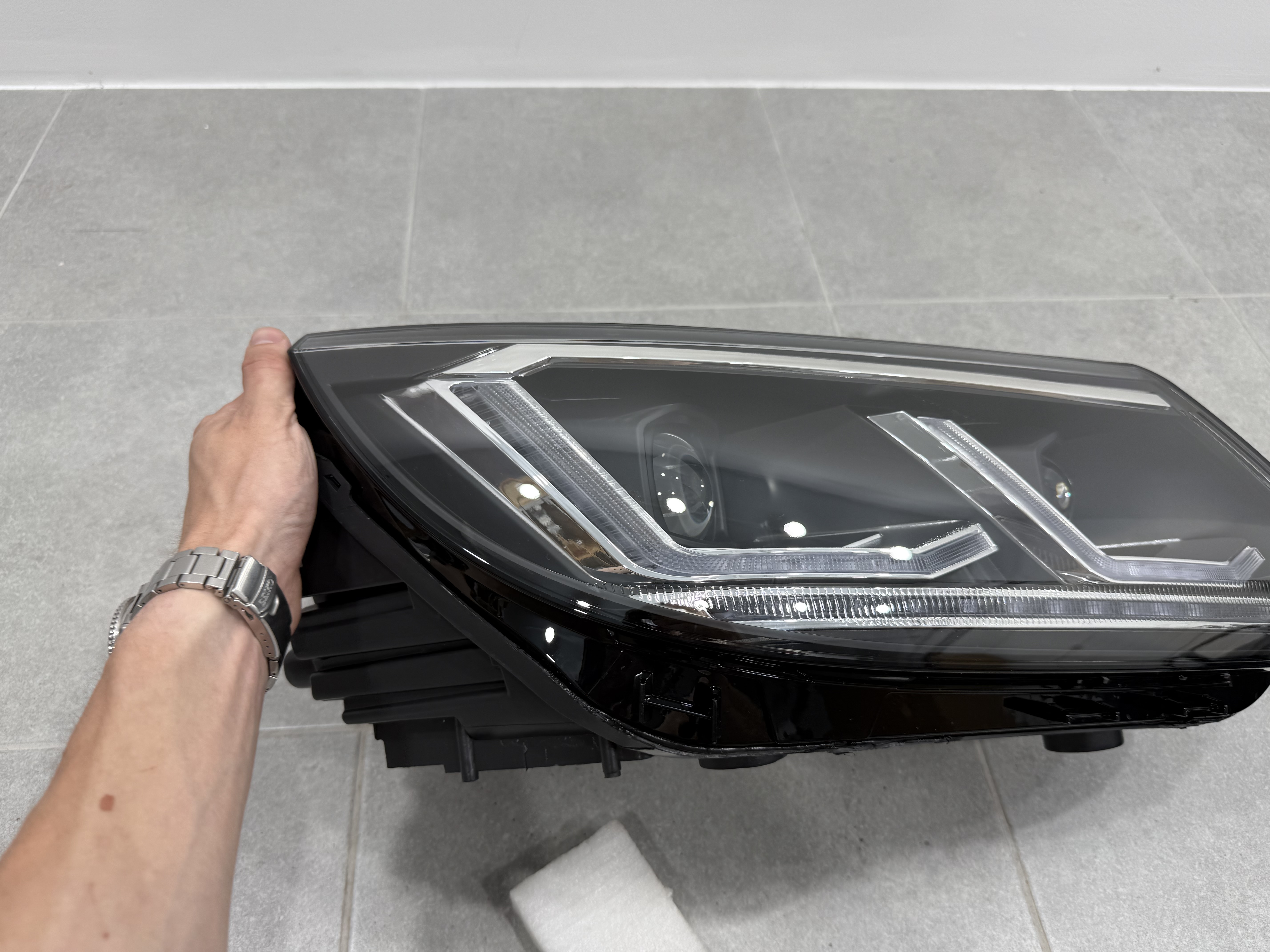 Фари FULL LED Volkswagen Tiguan 2013-2018 2шт. комплектні з блоками, ЗАМІНА ГАЛОГЕНУ 3