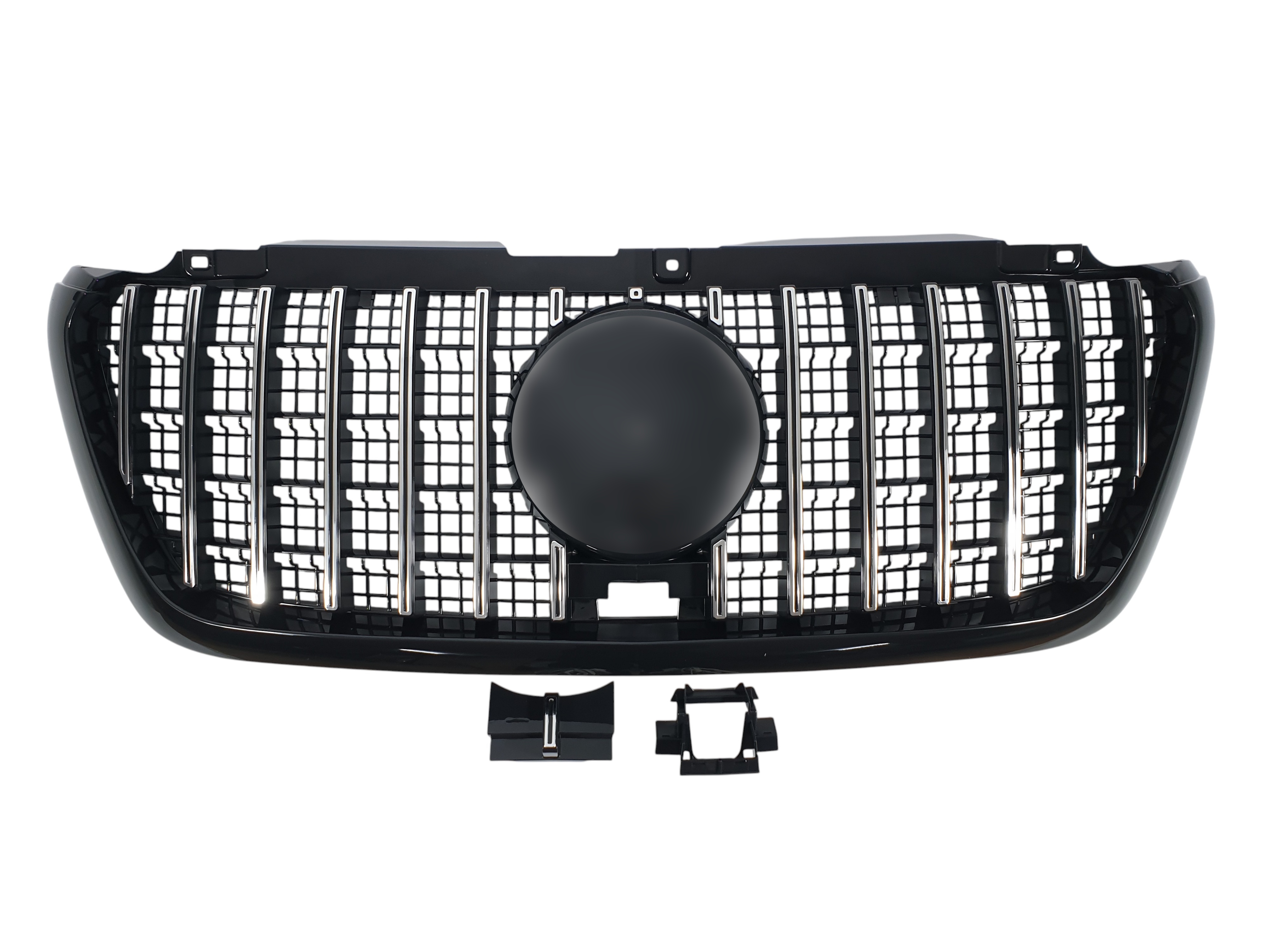 Решітка радіатора (GT Chrome Black) на Mercedes-Benz SPRINTER W907 2017-2025 року