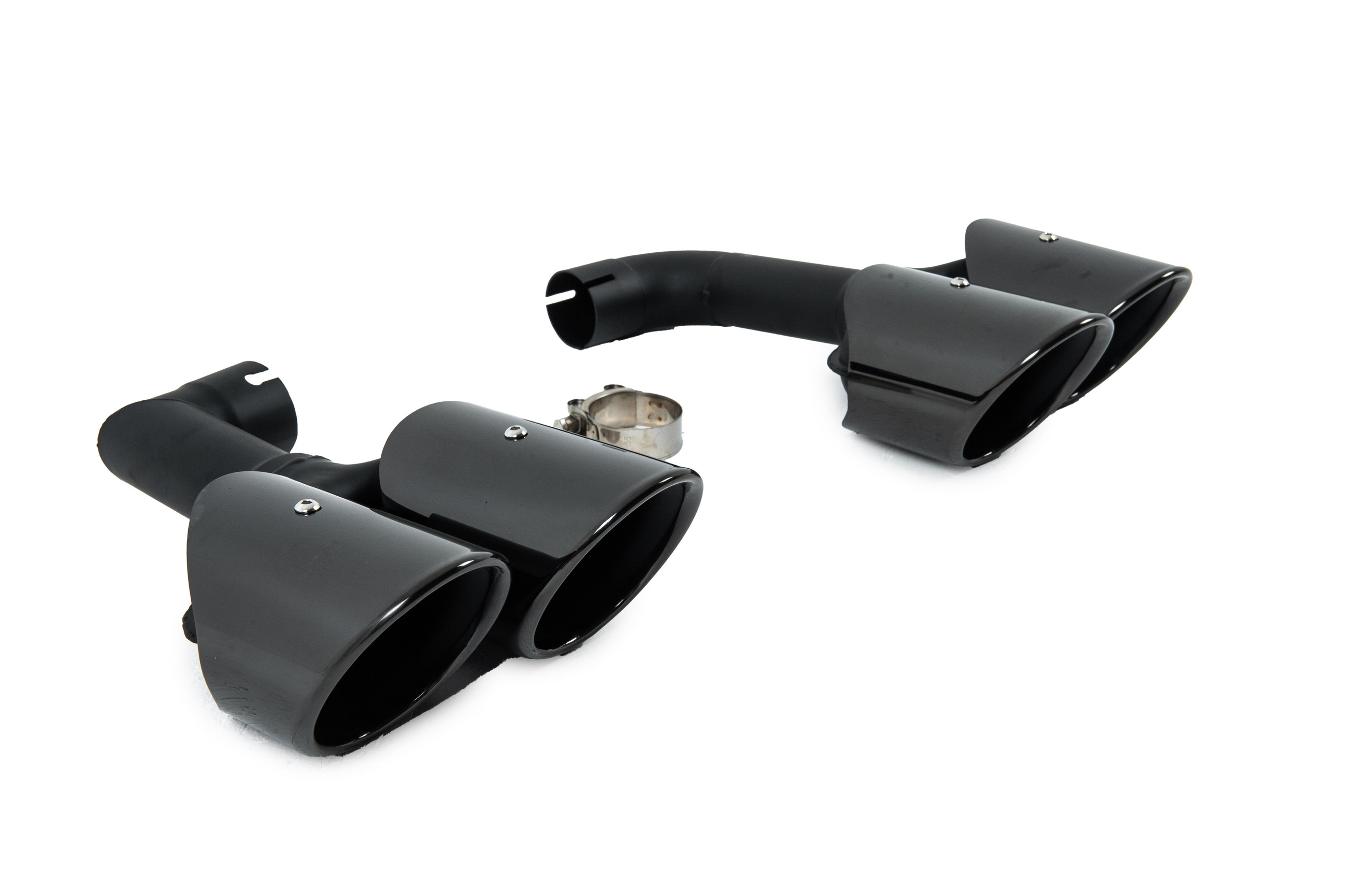 Насадки на глушники Black в стилі X3M F97 (V2) 4