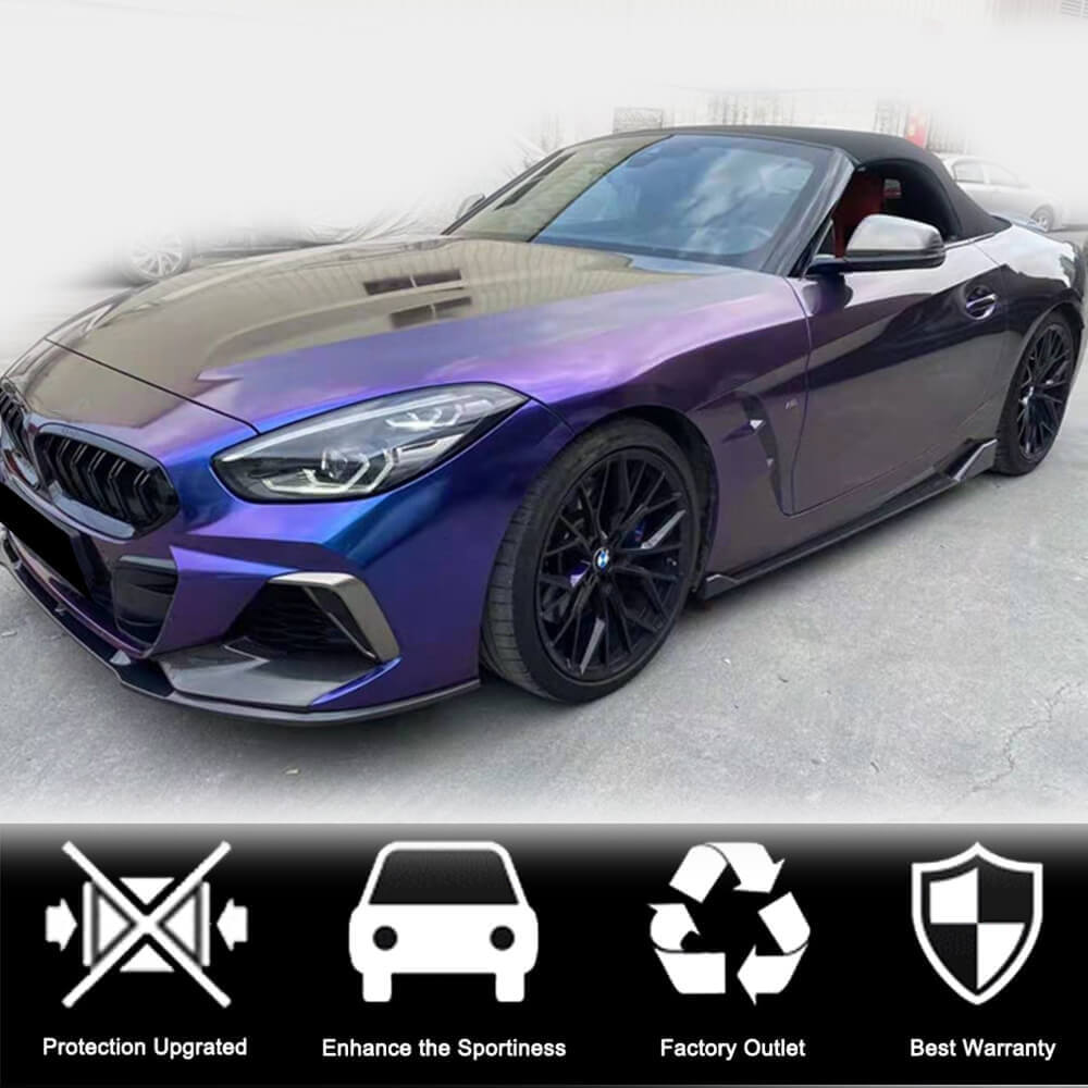 Накладки на пороги (для M-Sport, Карбон) 3