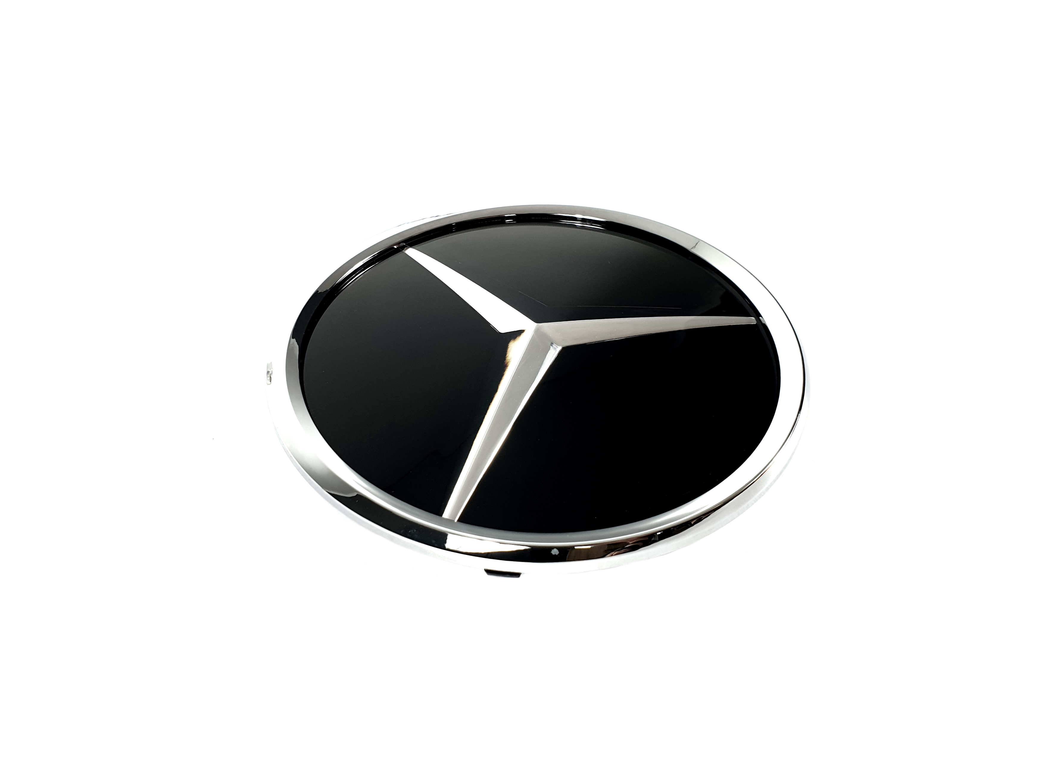 Логотипи Chrome скляний (муляж дистроніка) на Mercedes-Benz S-Class Coupe C217 2015-2017 року 3