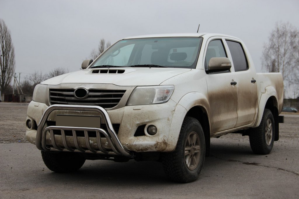 Кенгурятник WT002 (нерж.) 2
