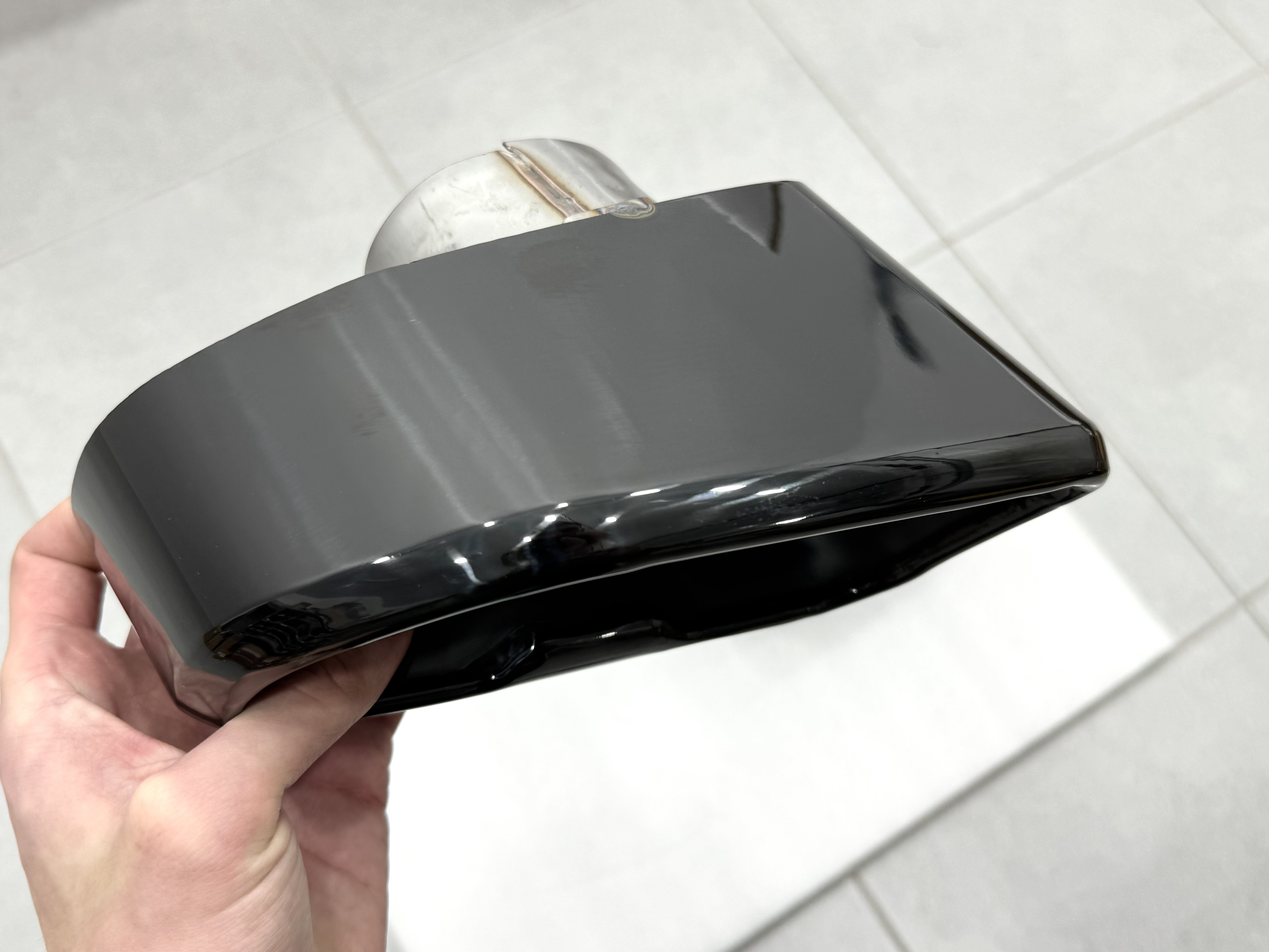 Насадки на вихлопні труби M Paket для BMW X3 G01 / X4 G02 2018-2021 чорні 5