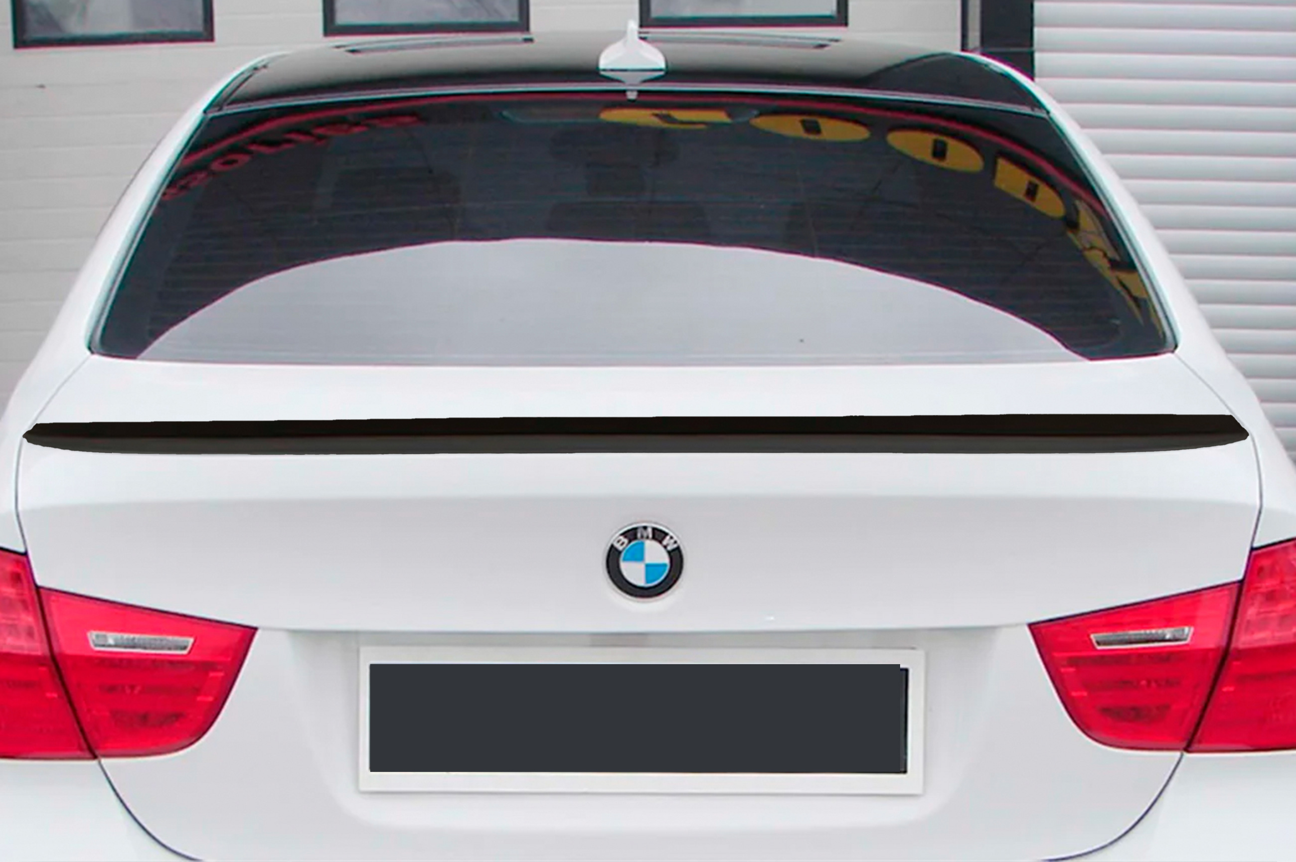 Спойлер M3-Style (для E90, чорний глянець) 4