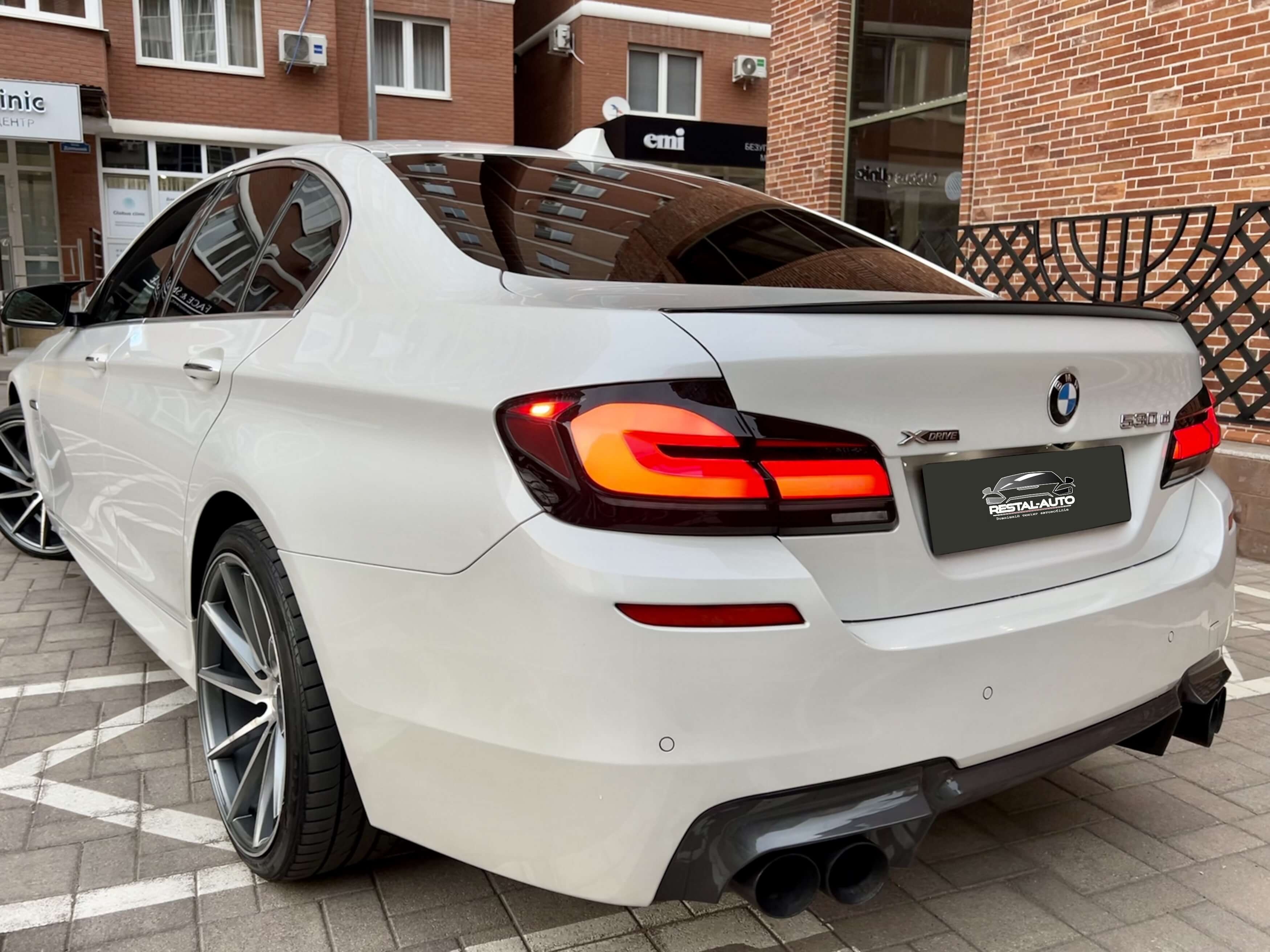 Задні ліхтарі (стиль BMW G30 LCI) Стопи на BMW 5 Series F10 / F11 2010-2017 року 5