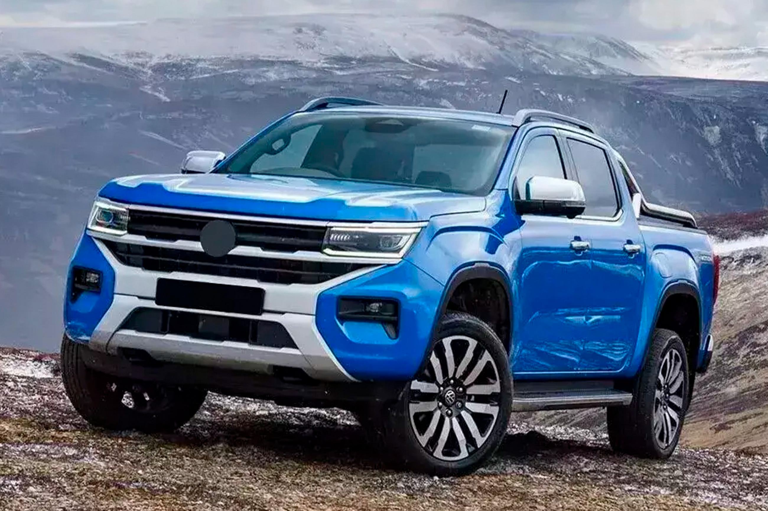 Рейлінги сірі OEM (ABS-пластик, установка на клей)