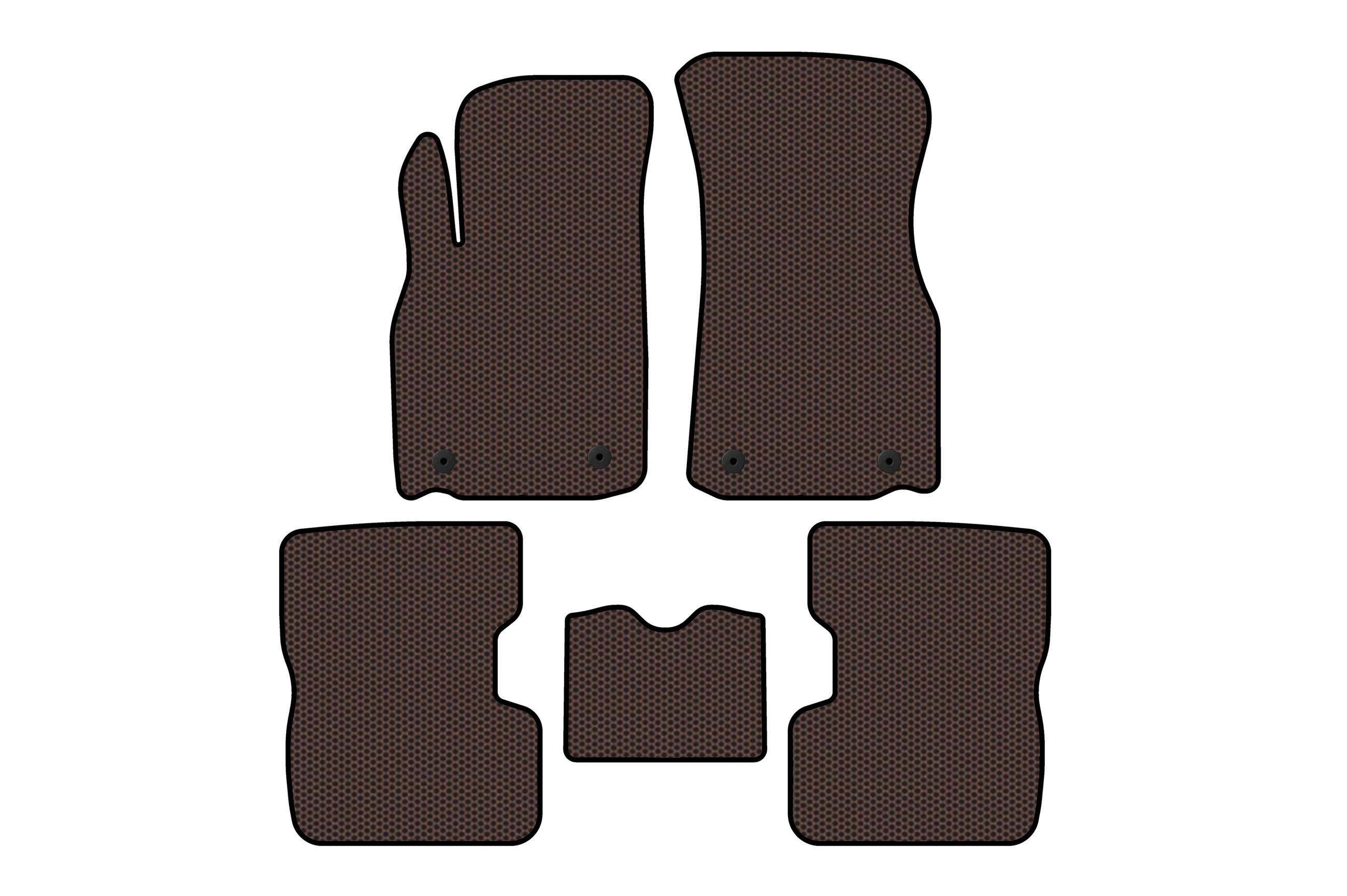 Гумові килимки Carsuit (Коричневий)