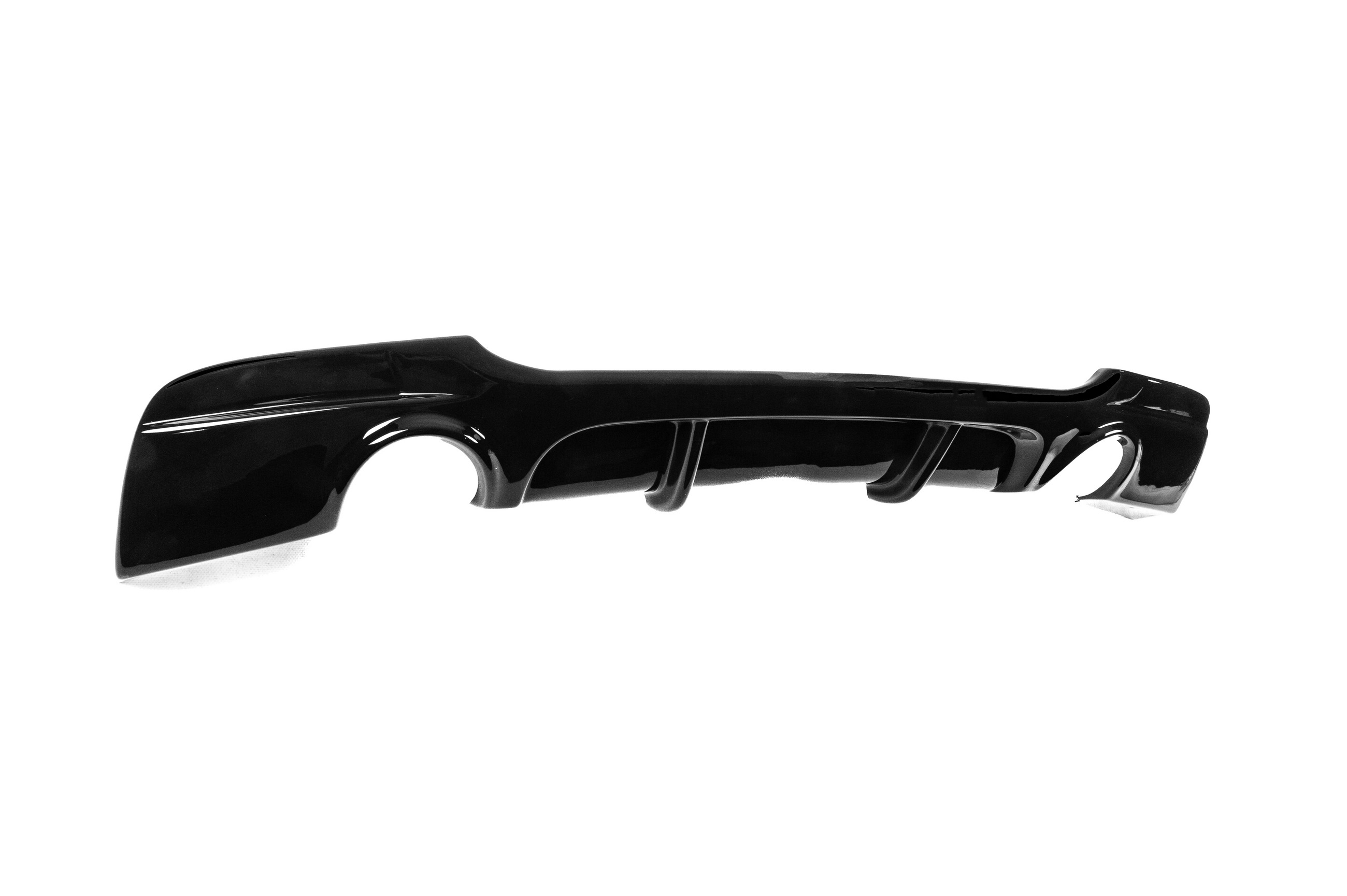 Задній дифузор V-1 (для E90 M-Sport, чорний глянець) 3