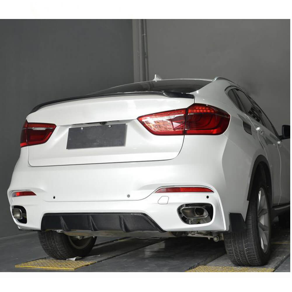 Дифузор заднього бампера V1 (для M-Sport, Карбон) 2