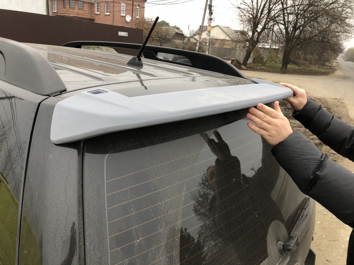 Спойлер козирок Subaru Forester 2008-2012 ABS під фарбування 6