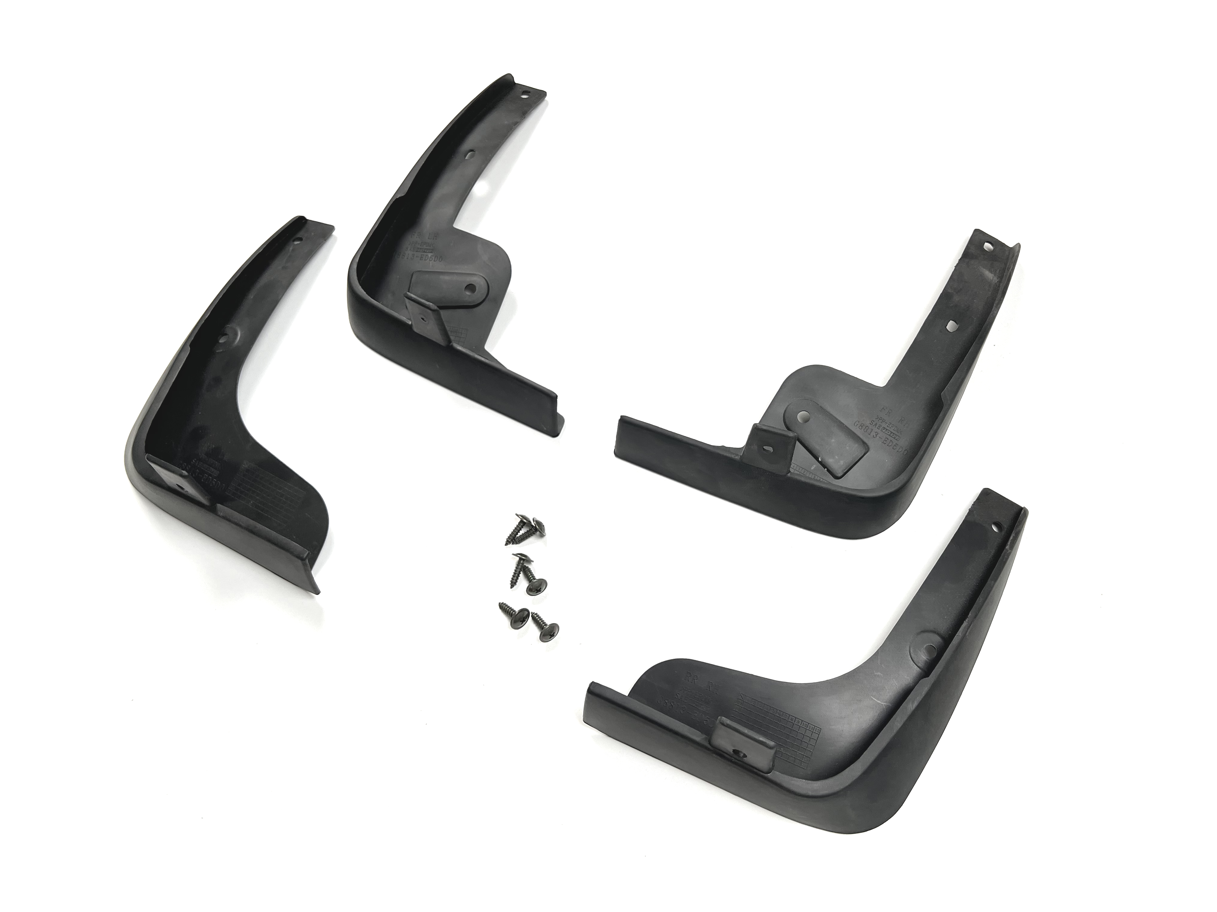 Бризковики Nissan Tiida седан / хетчбек 2006-2013 комплект 4шт. 2