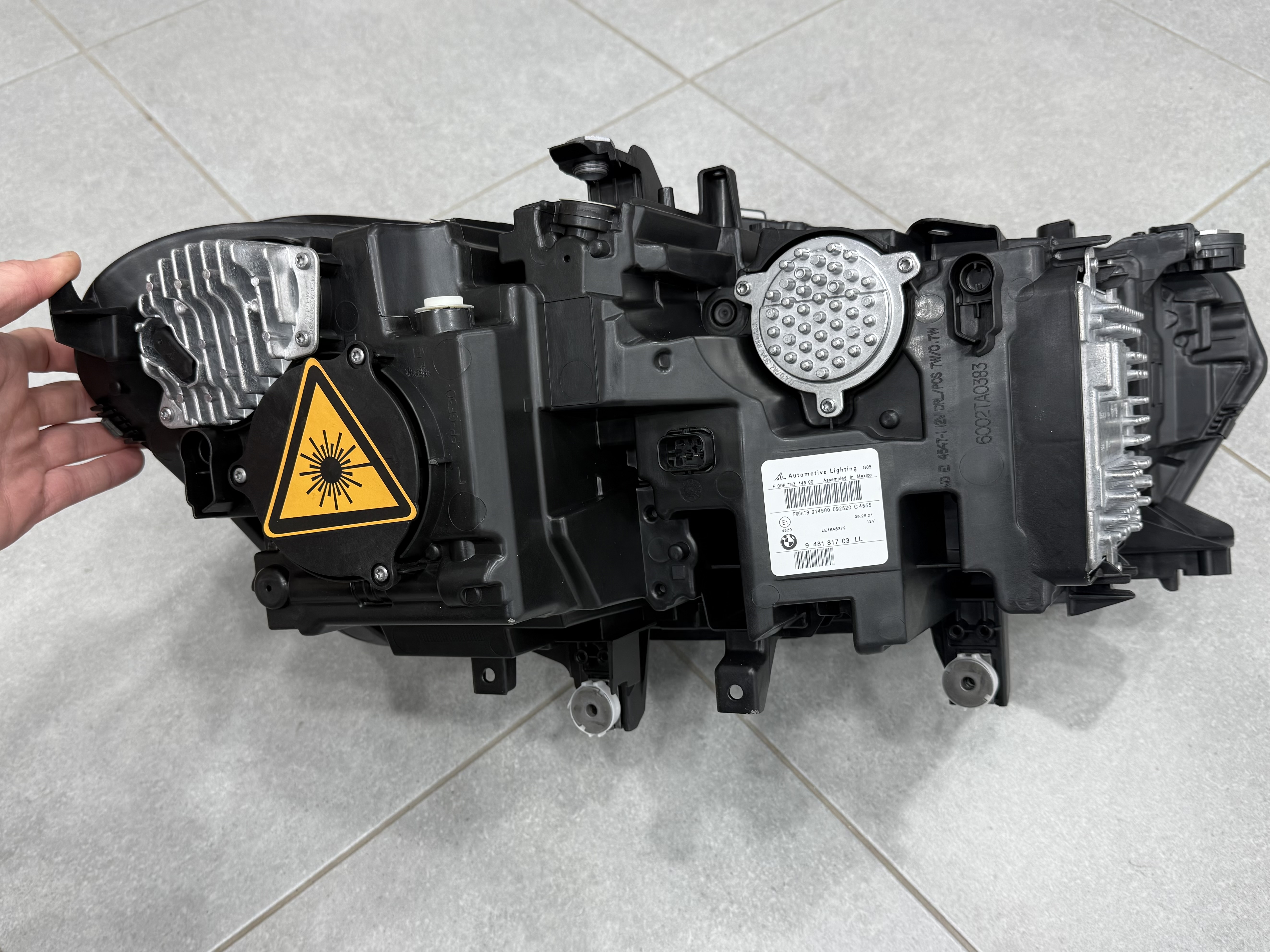 Фари Shadow line Laser для BMW X5 G05 X6 G06 до рестайлінгу 2018-2022, комплектні з блоками 4
